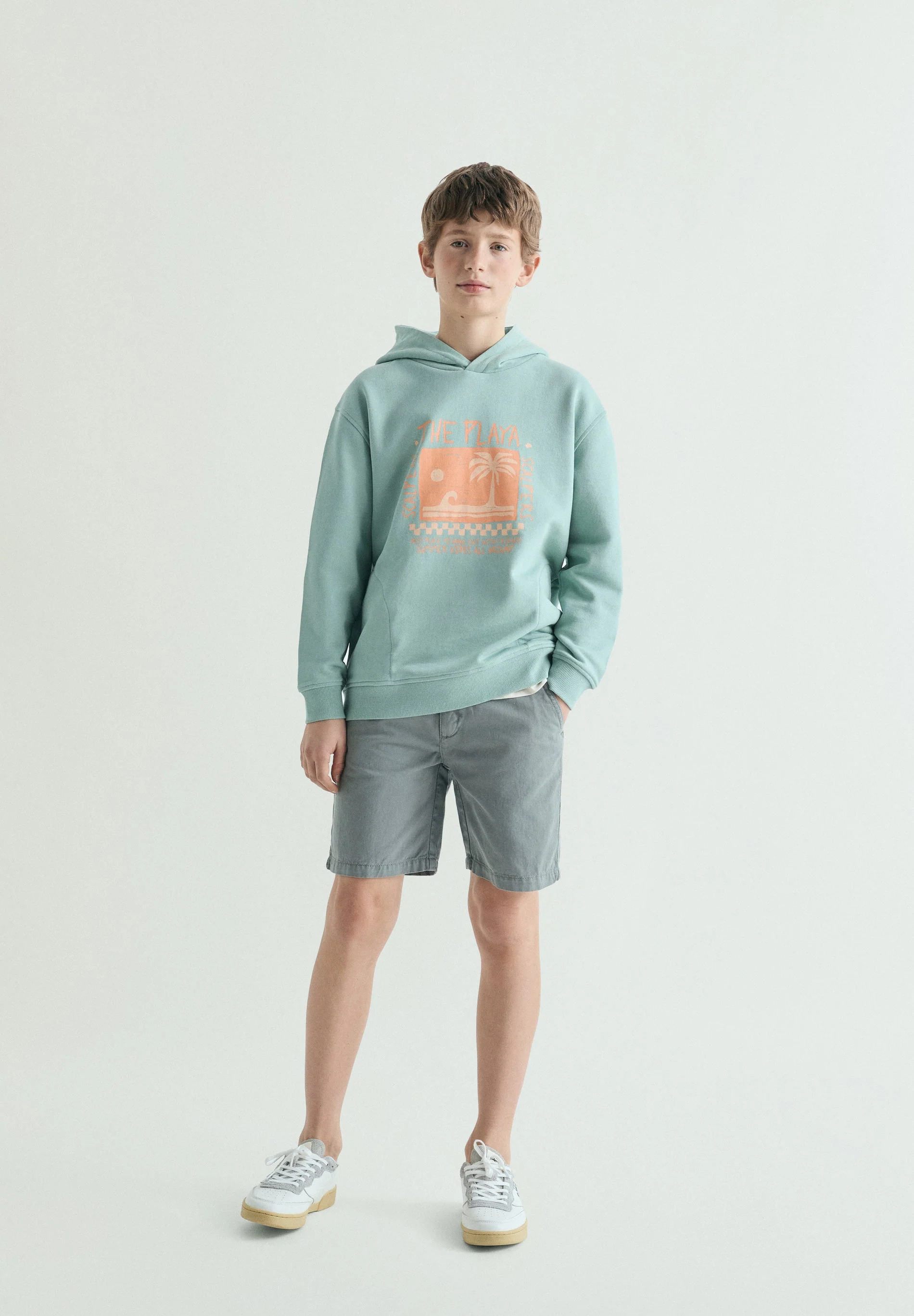 ORGANIC COTTON BERMUDA SHORTS
