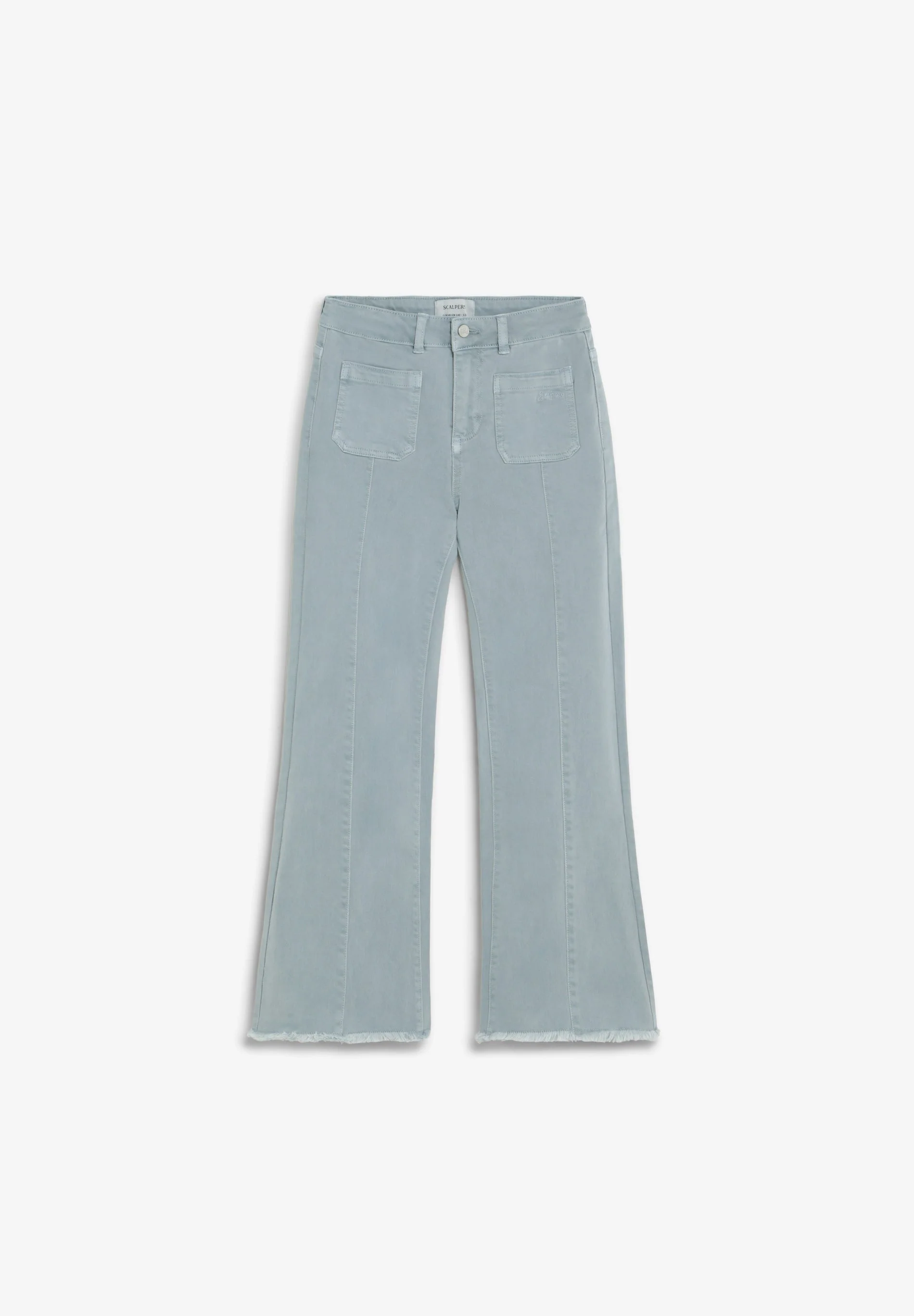 FLARED TROUSERS WITH SEAMS - Image 6