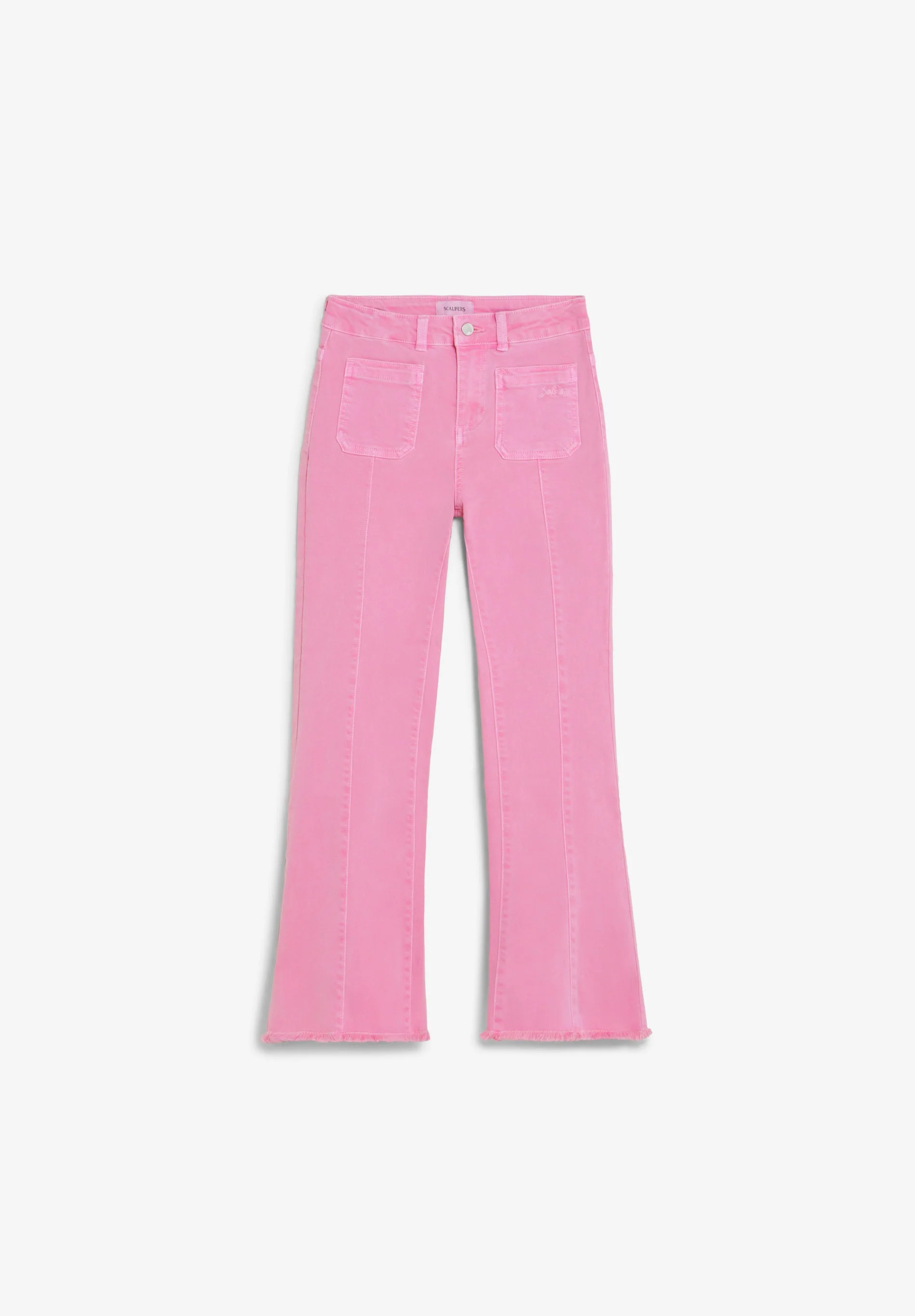 FLARED TROUSERS WITH SEAMS - Image 6