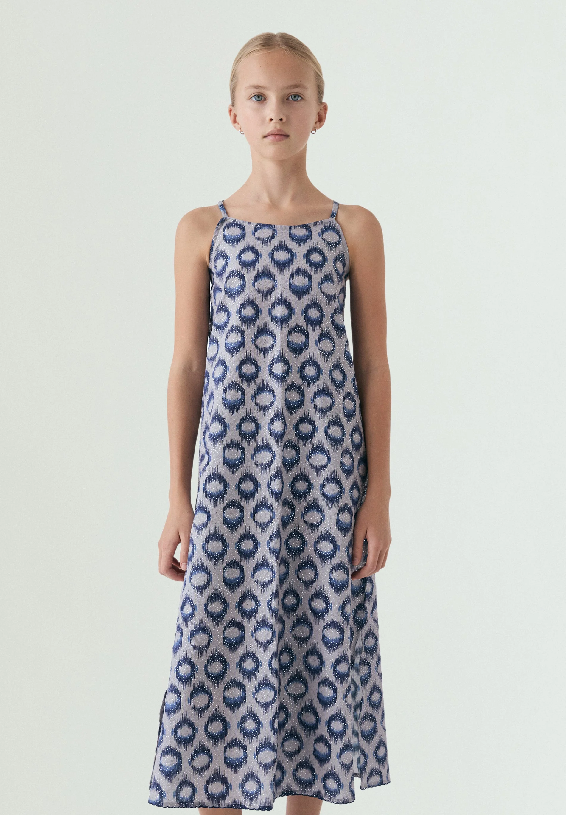 PRINTED MIDI DRESS - Image 2