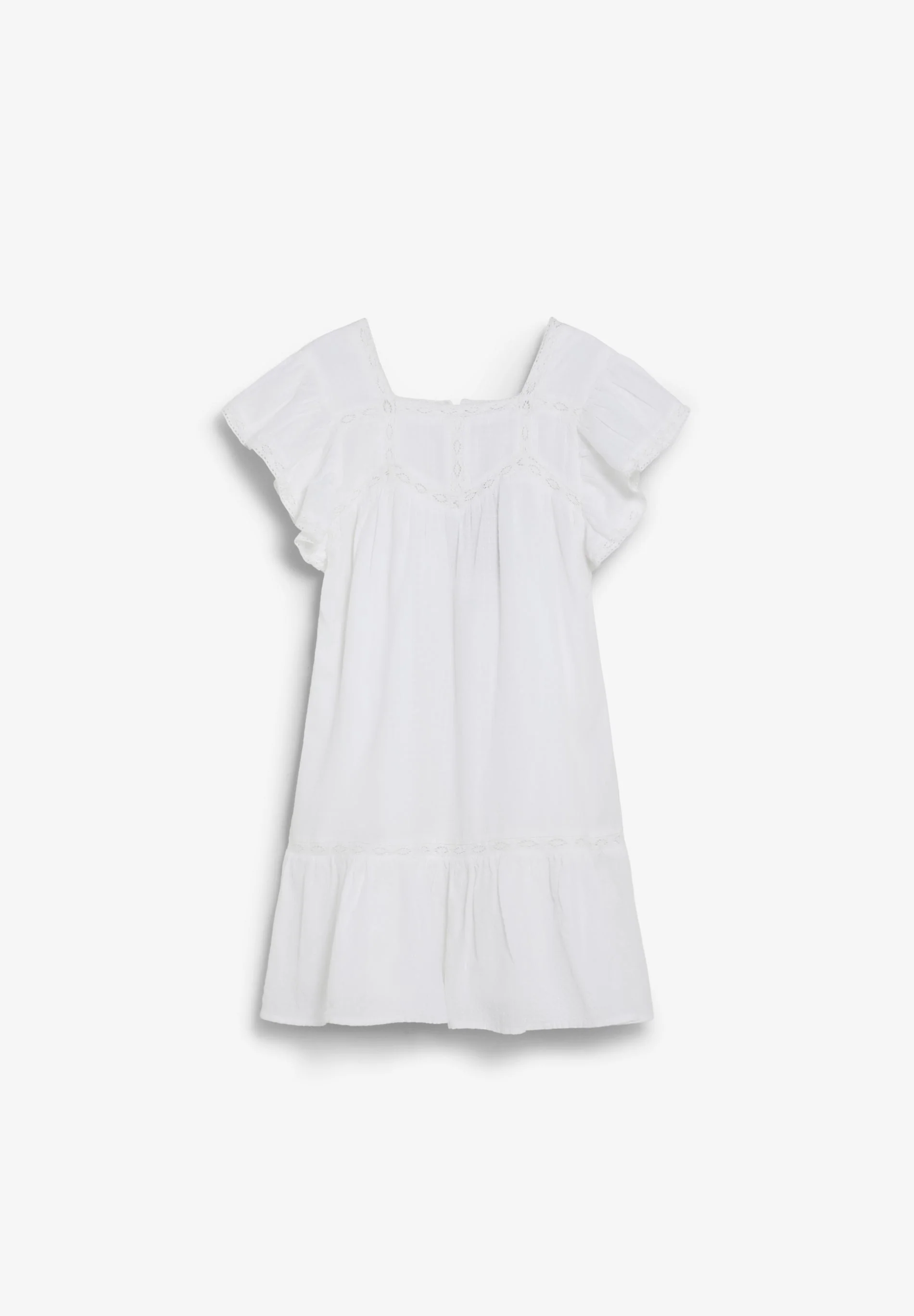 COTTON DRESS WITH DETAILS - Image 6