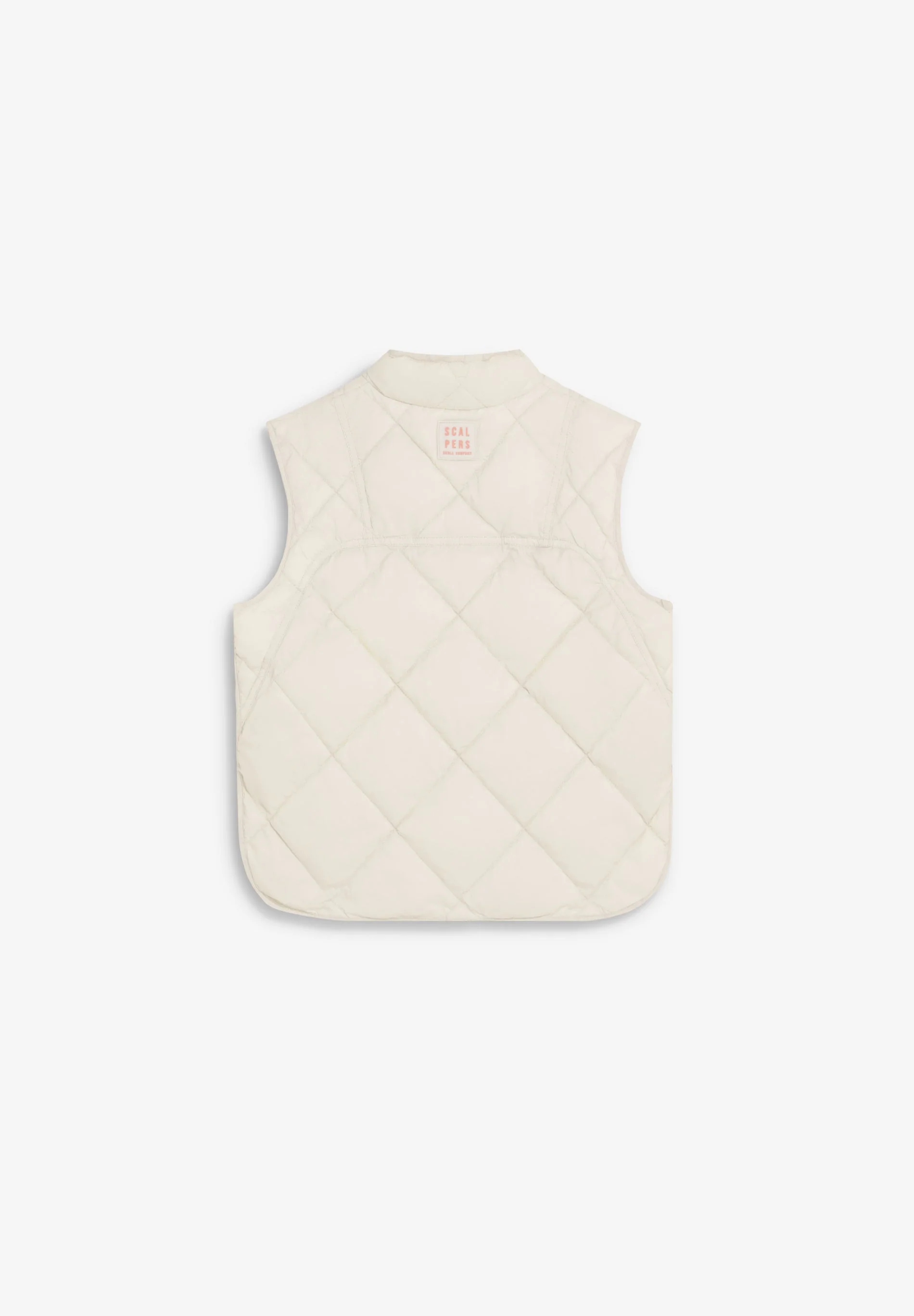 QUILTED GILET WITH STITCHING - Image 6