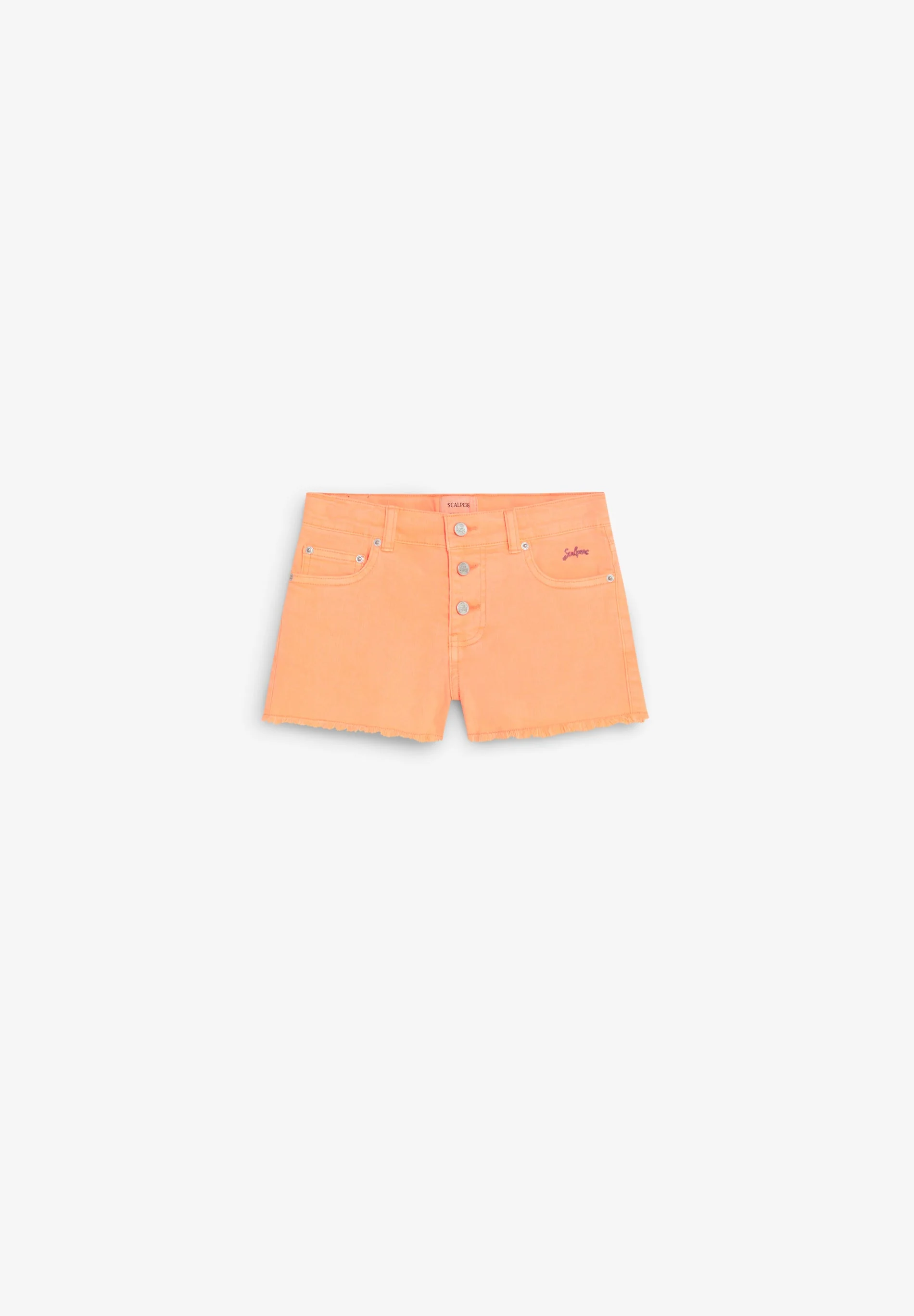 FADED DENIM SHORTS - Image 5