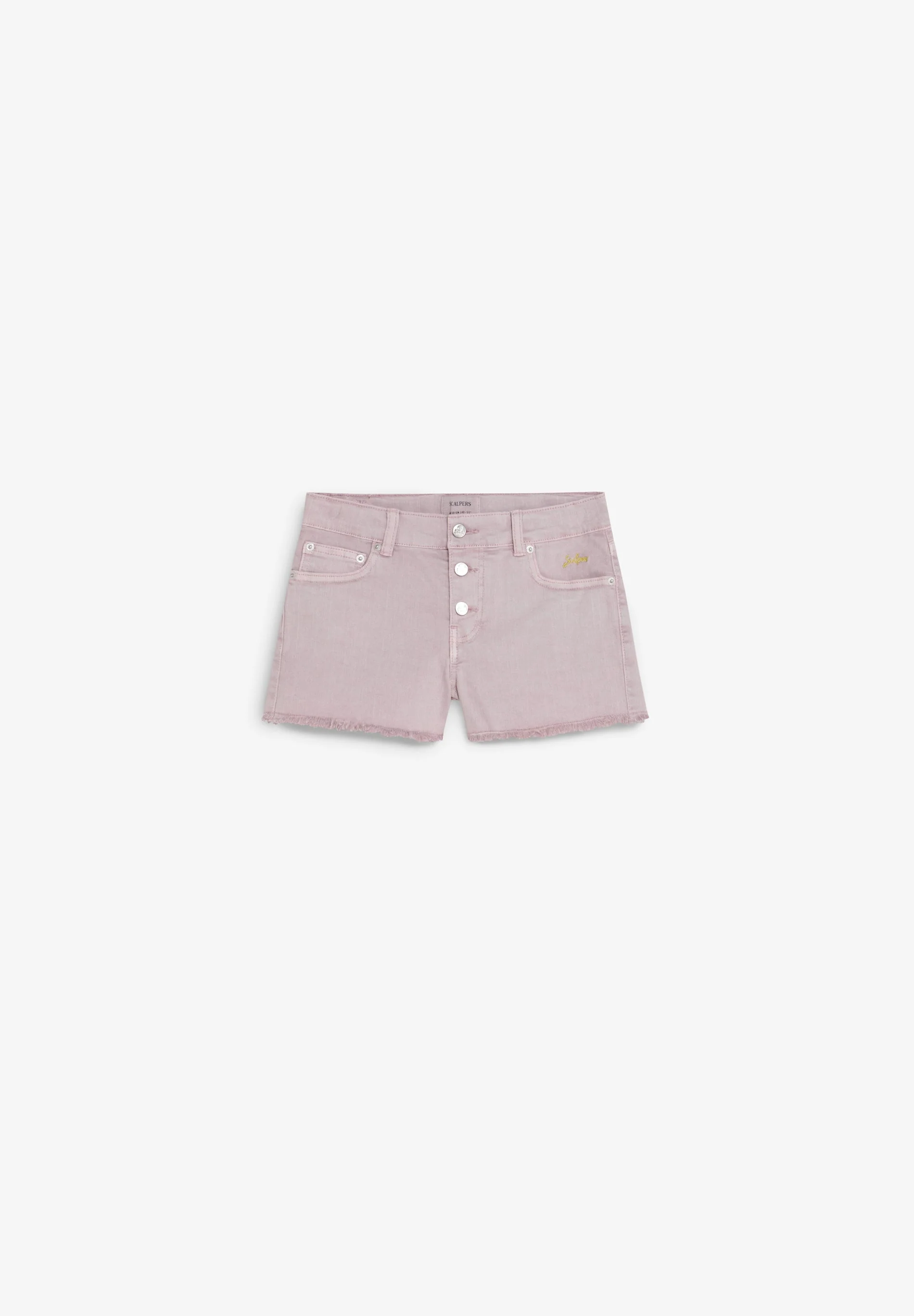 FADED DENIM SHORTS - Image 4