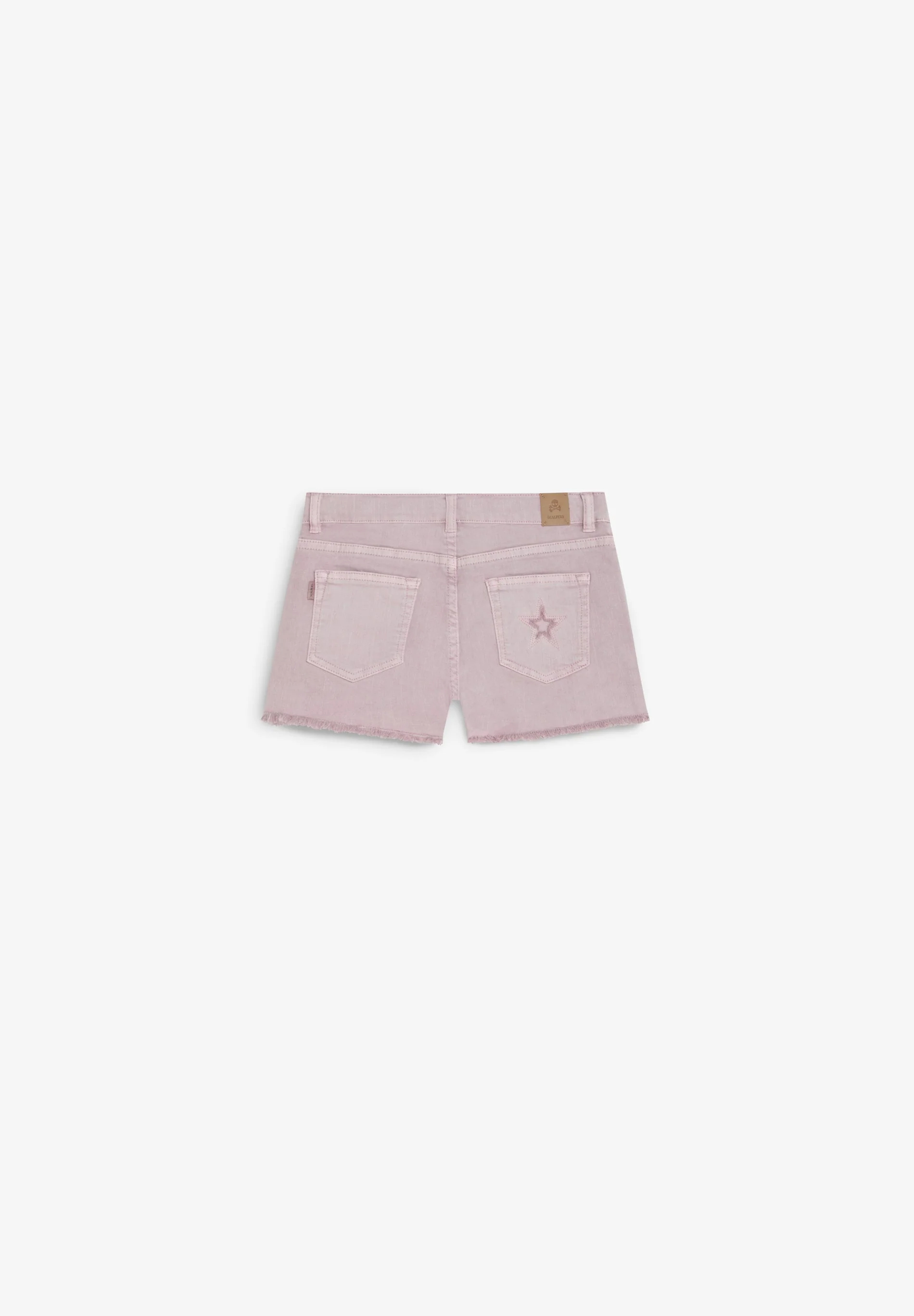 FADED DENIM SHORTS - Image 5