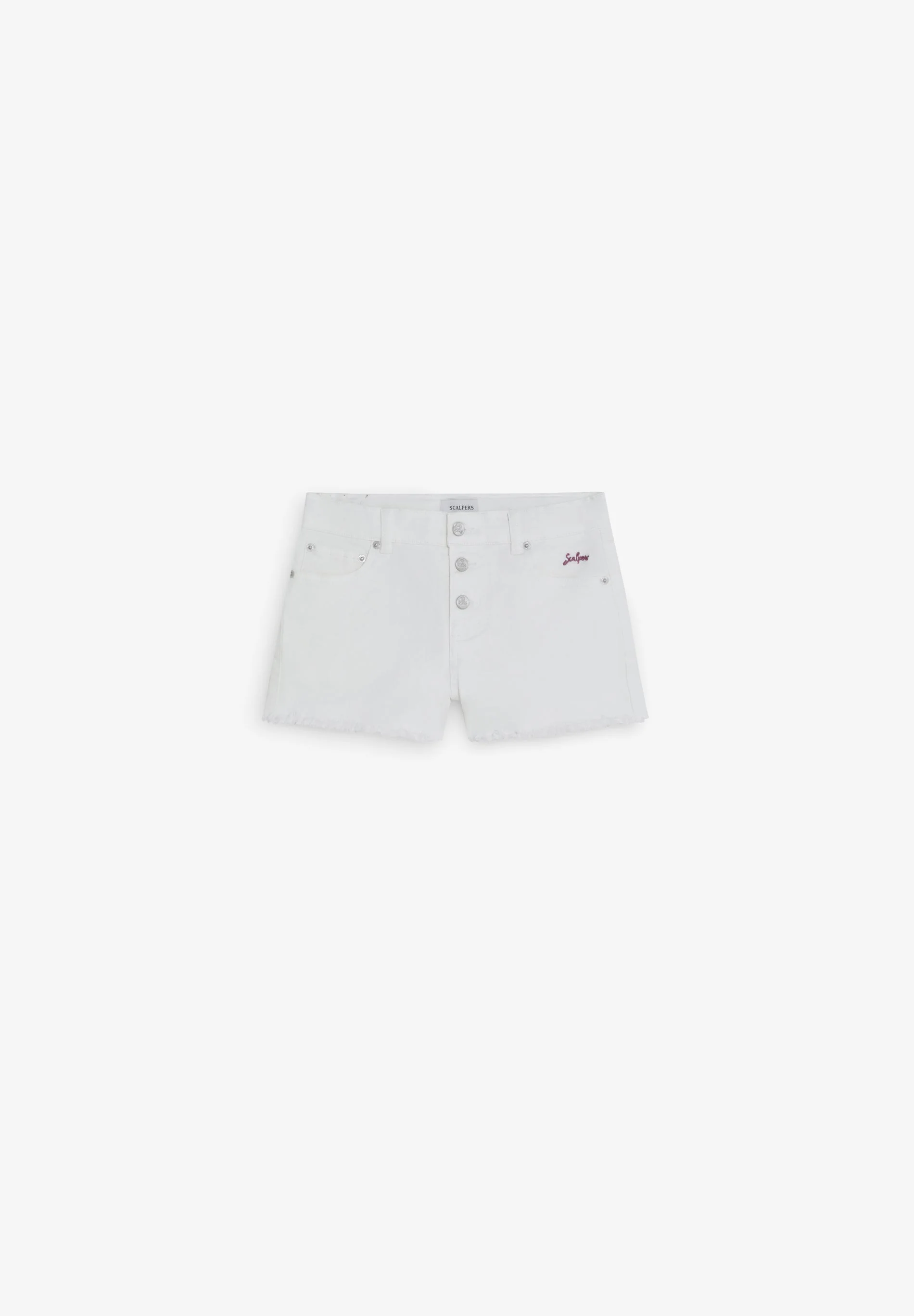 FADED DENIM SHORTS - Image 7