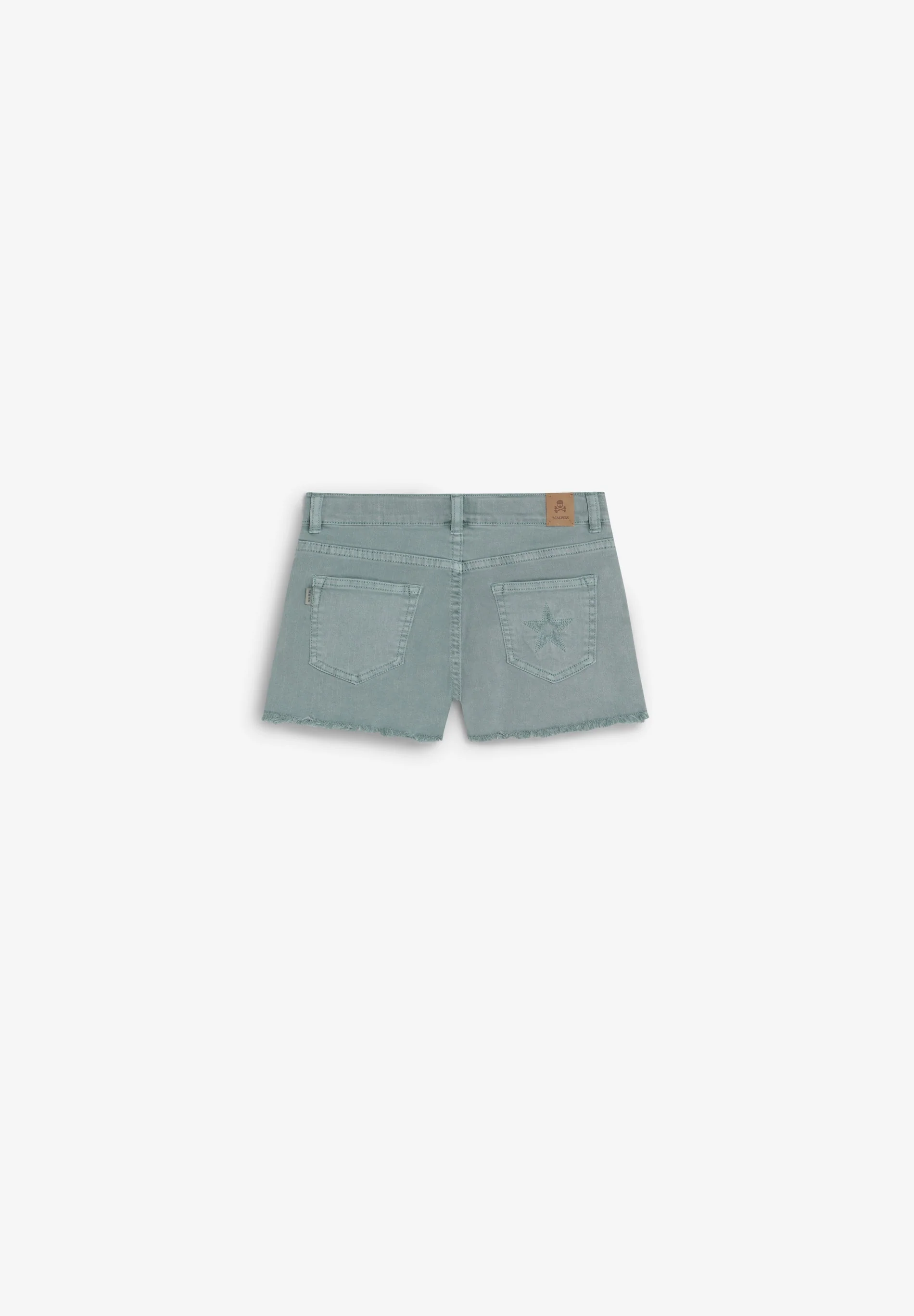 FADED DENIM SHORTS - Image 7