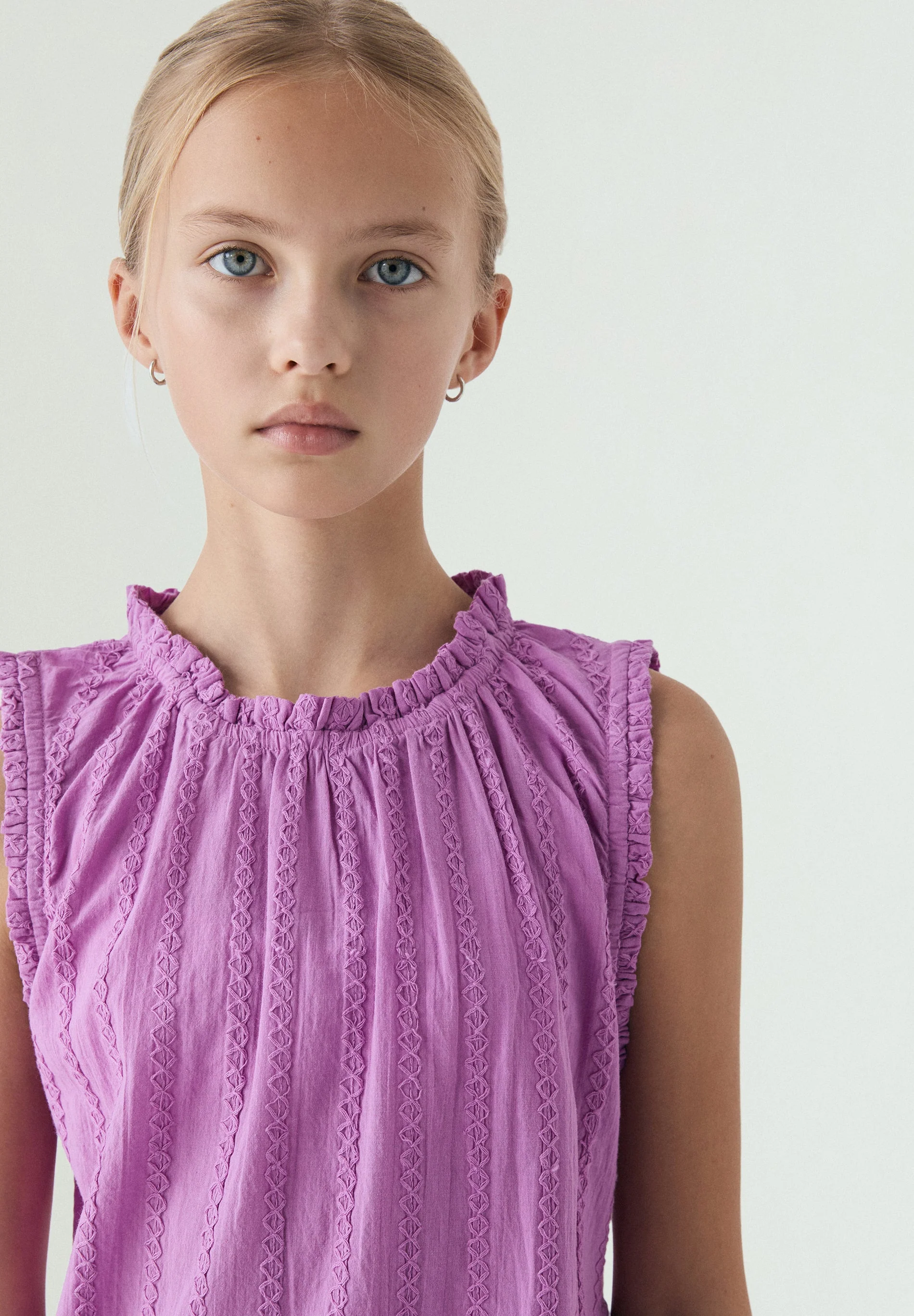 COTTON SEAMS DRESS - Image 3