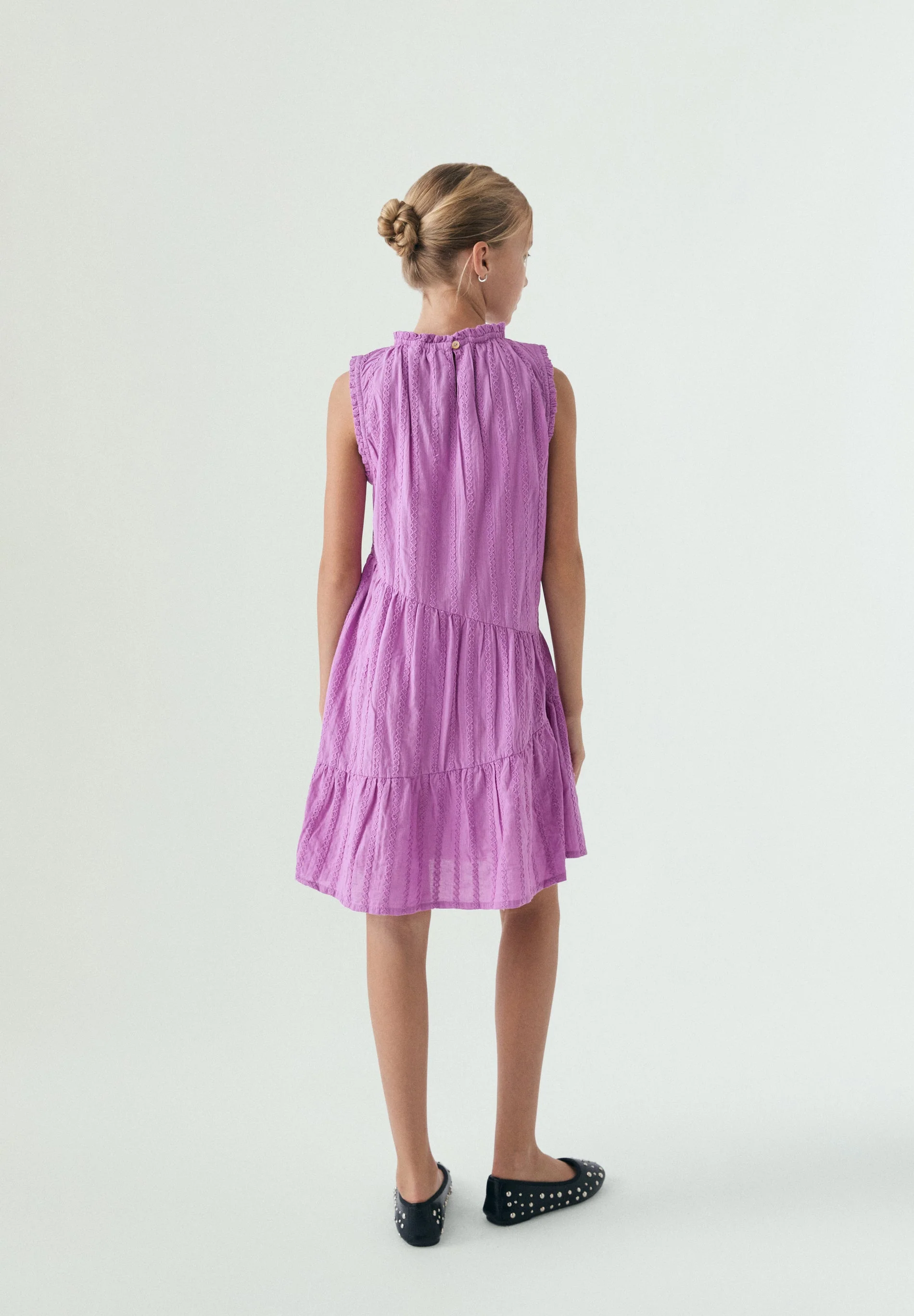 COTTON SEAMS DRESS - Image 4