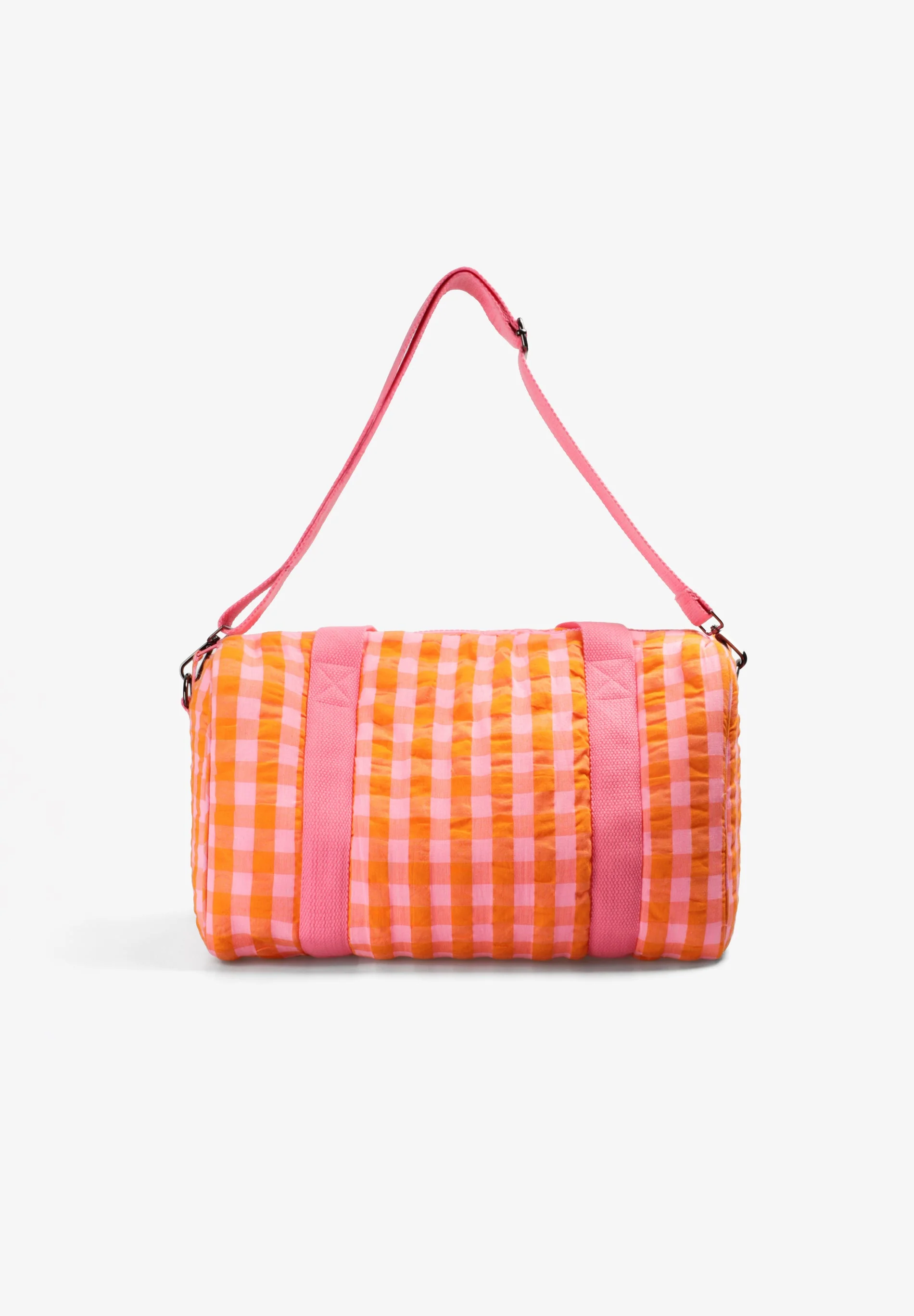 GINGHAM DUFFLE BAG - Image 2