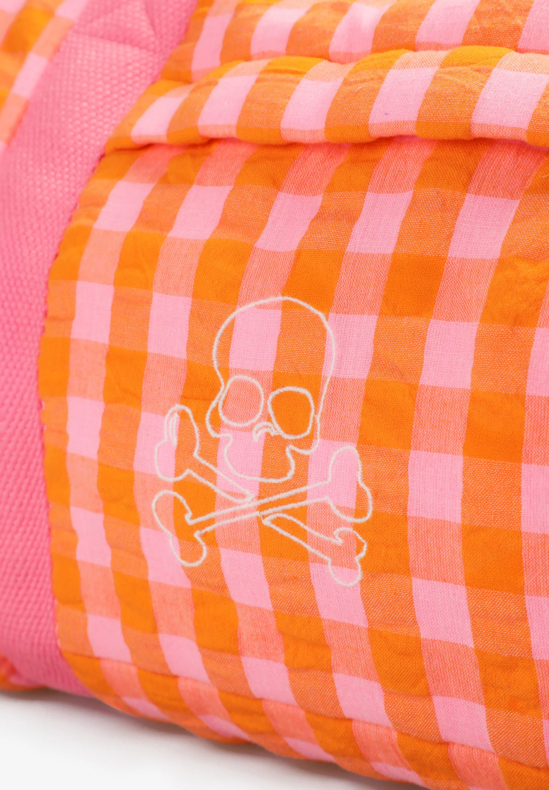 GINGHAM DUFFLE BAG - Image 5