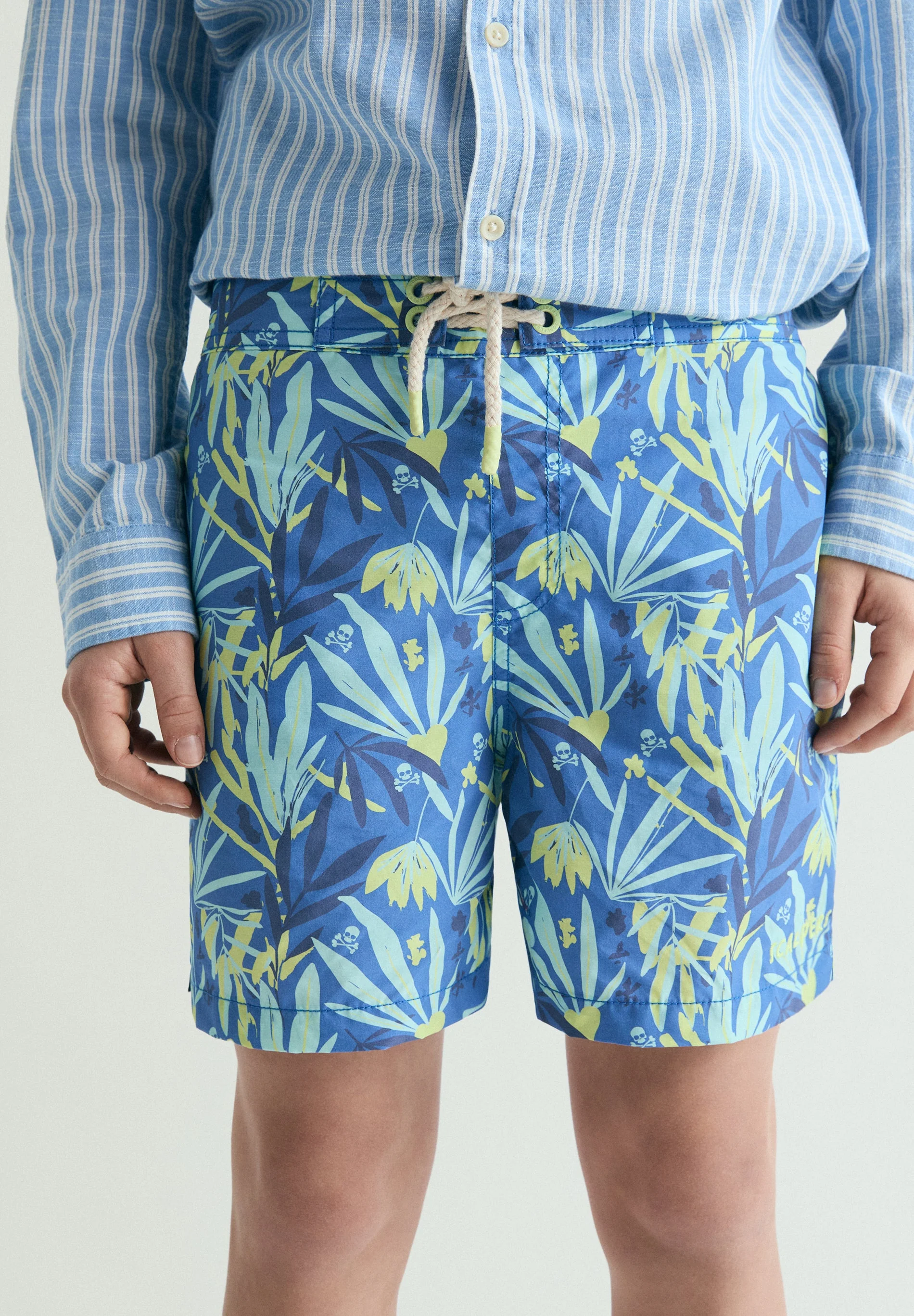 FLORAL PRINT SWIMSUIT - Image 2