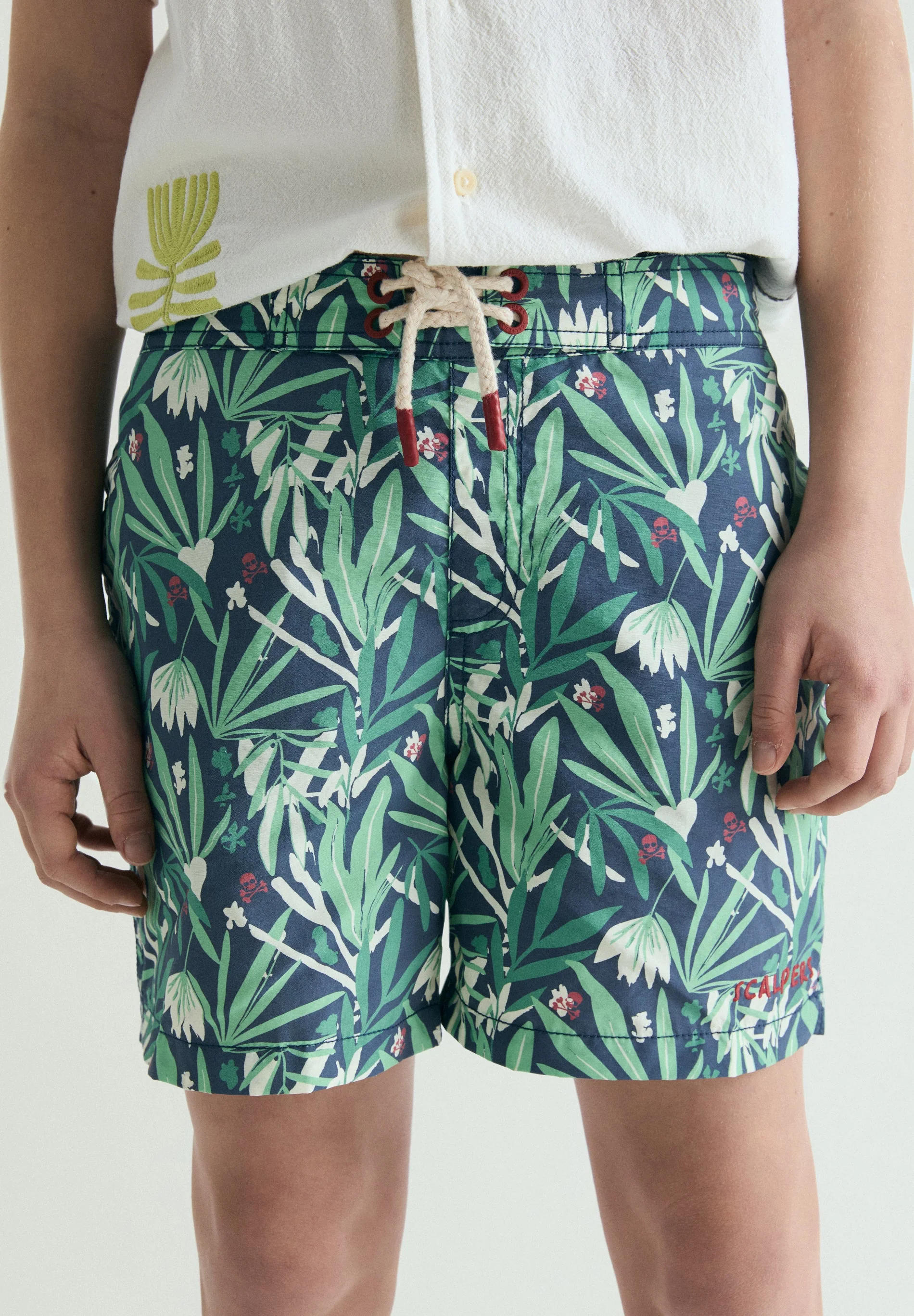 FLORAL PRINT SWIMSUIT - Image 2