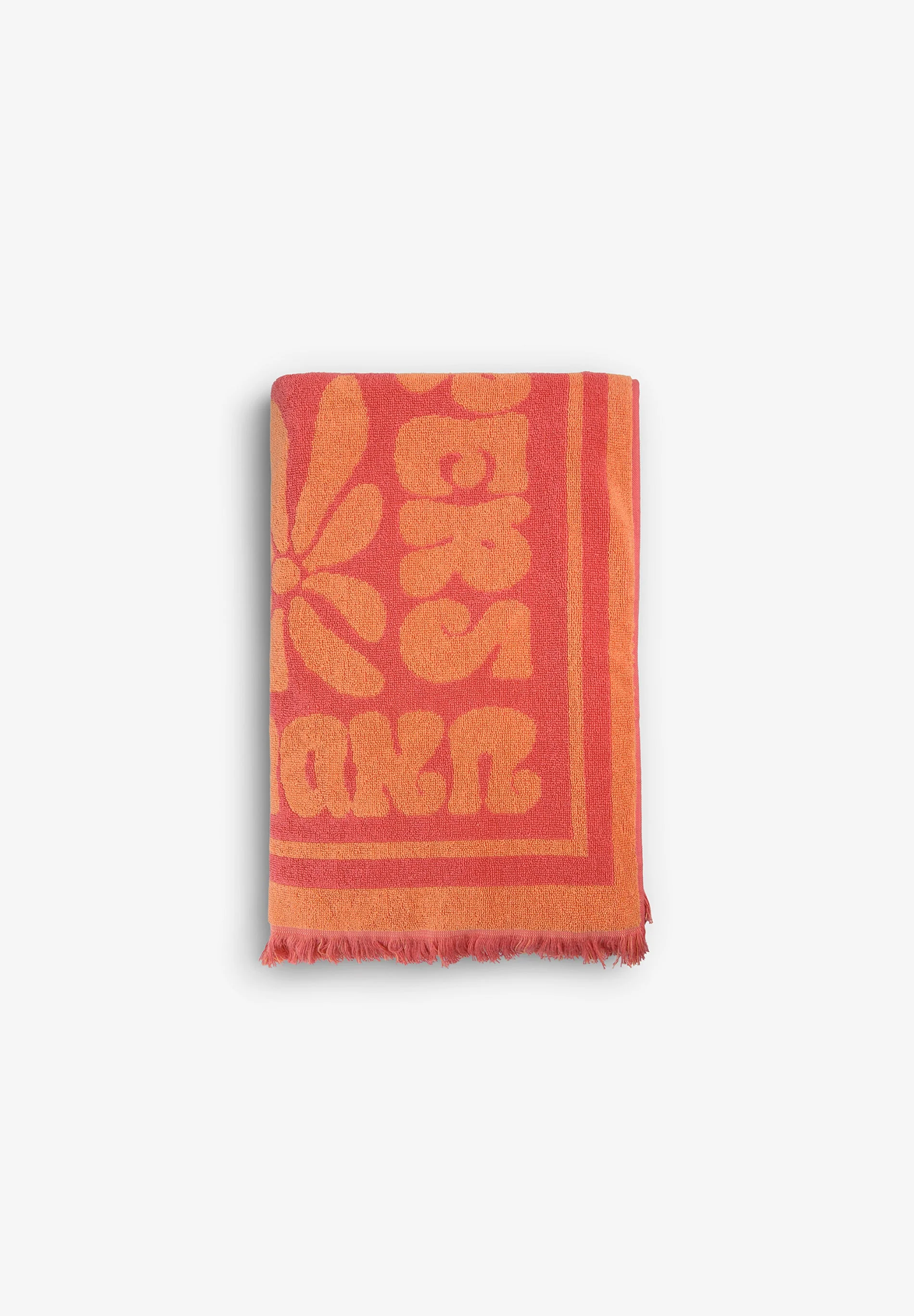 CONTRAST BEACH TOWEL