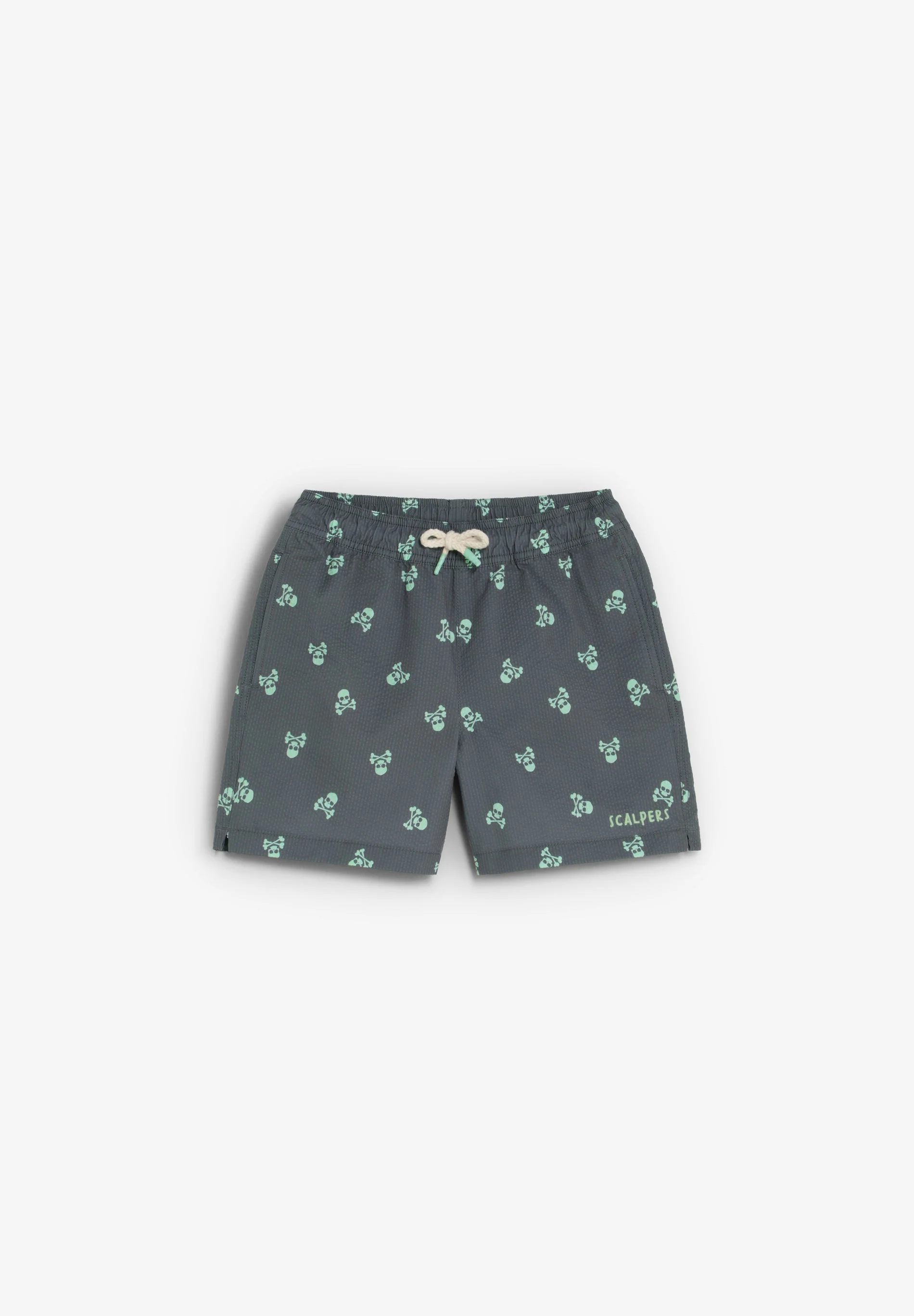 SWIMMING TRUNKS WITH SKULL PRINT - Image 4