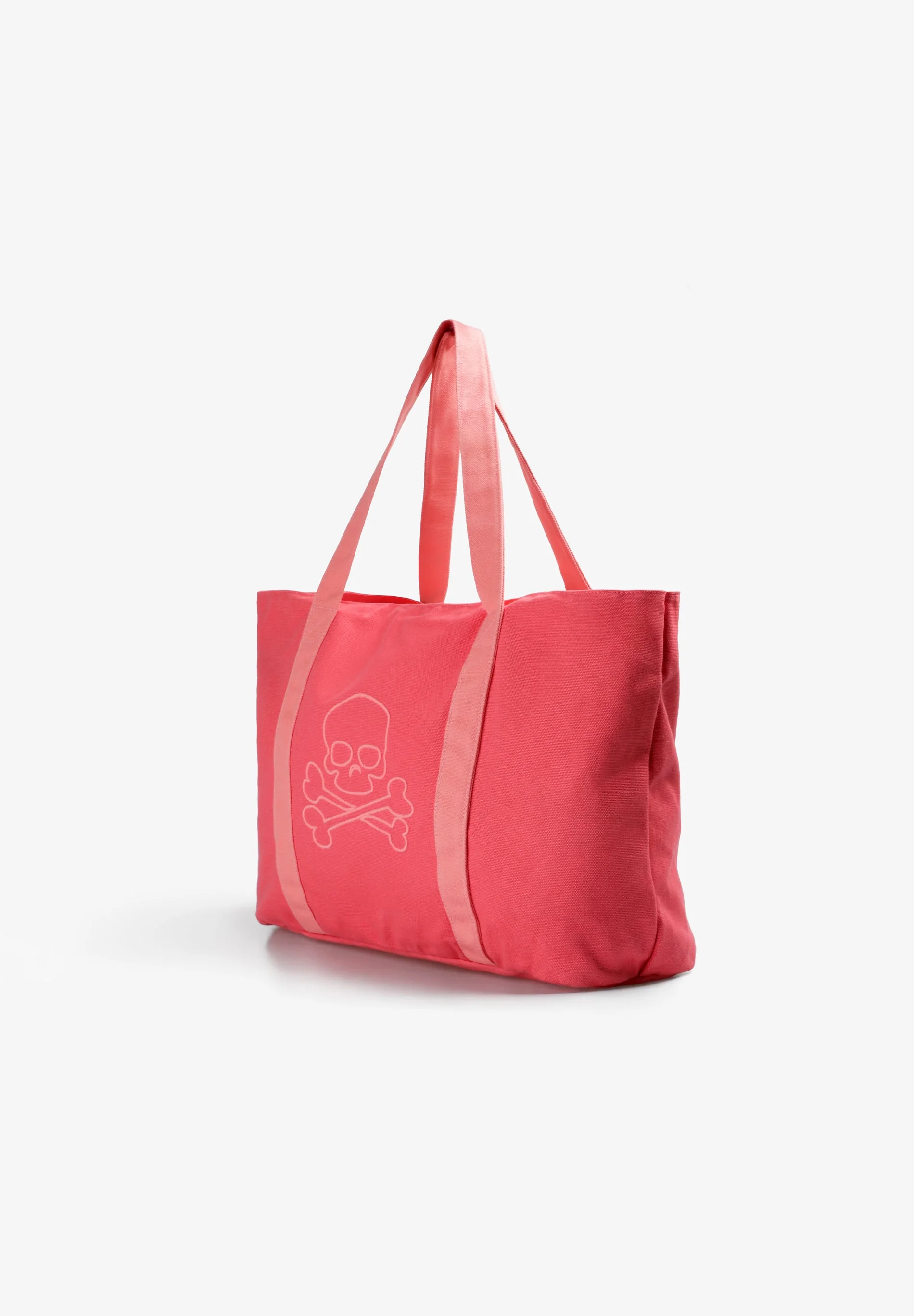 CONTRAST SKULL TOTE BAG - Image 3