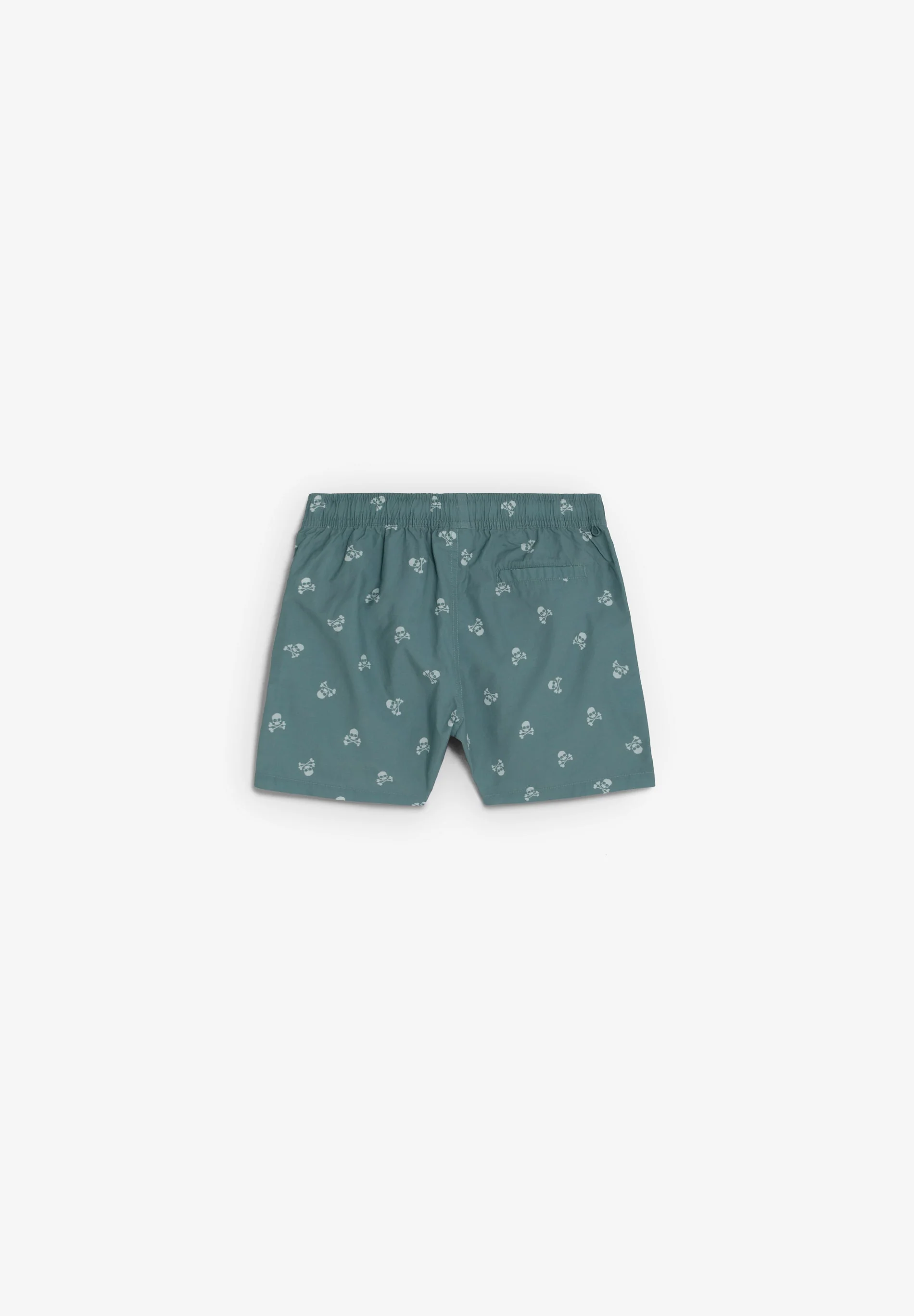 CONTRAST SKULL SWIMMING TRUNKS - Image 5