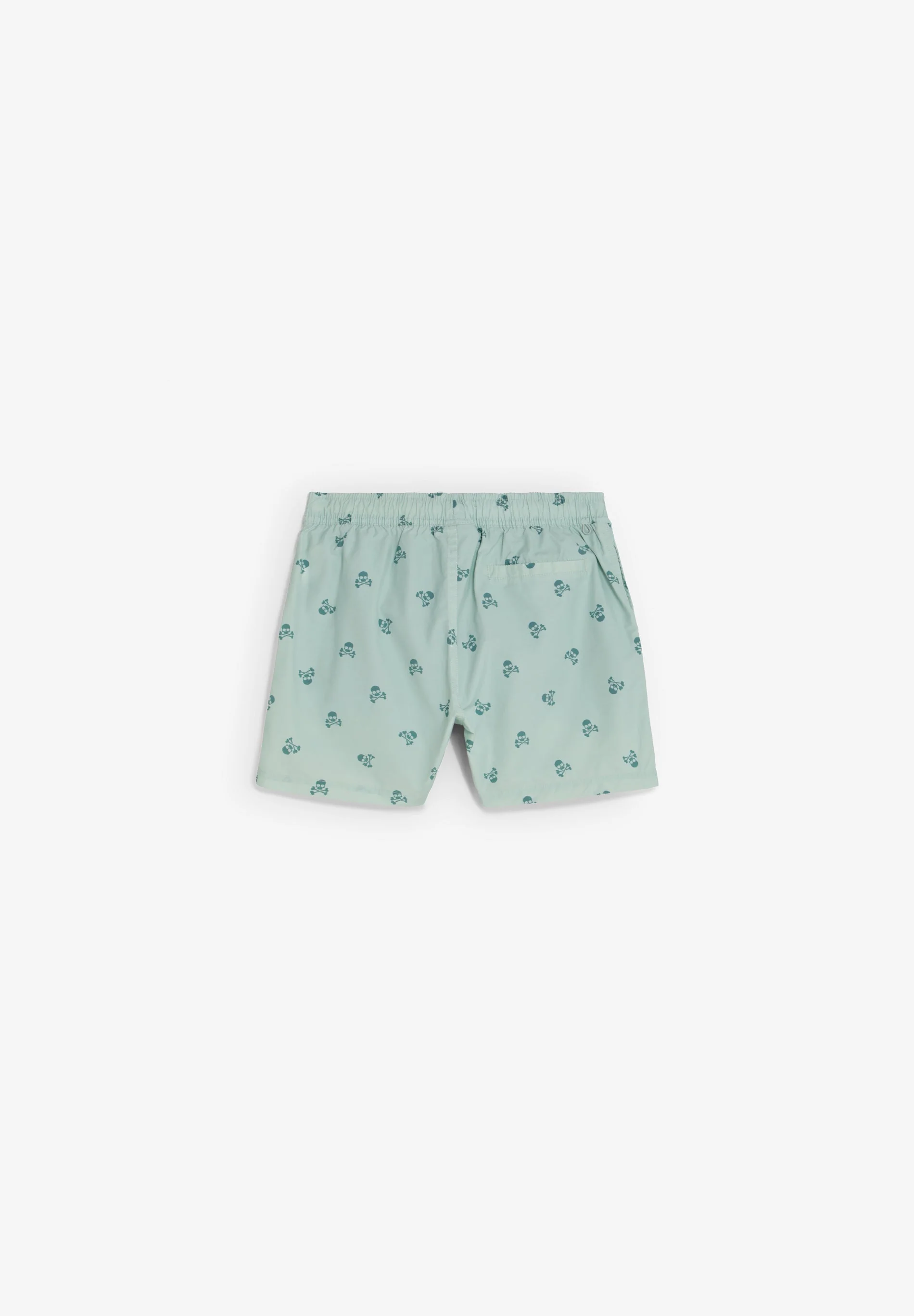 CONTRAST SKULL SWIMMING TRUNKS - Image 5