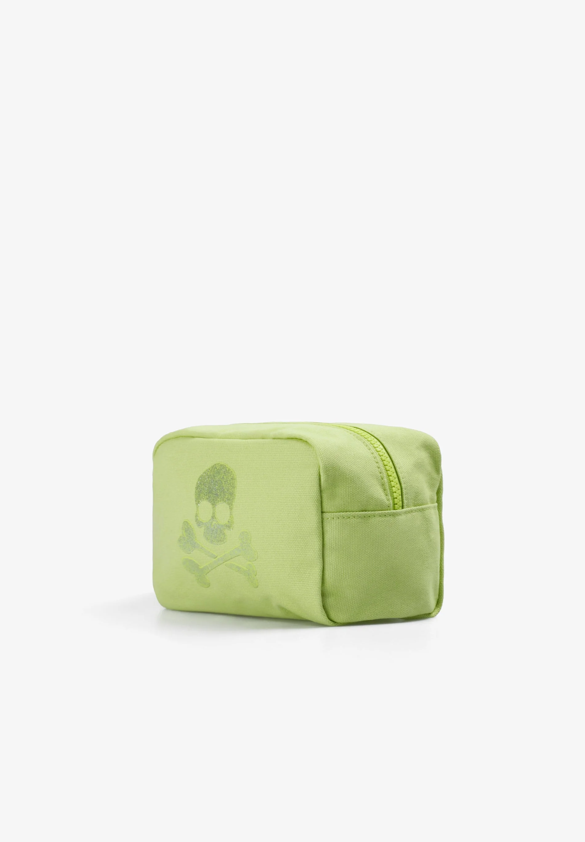 GLITTER SKULL TOILETRY BAG - Image 3