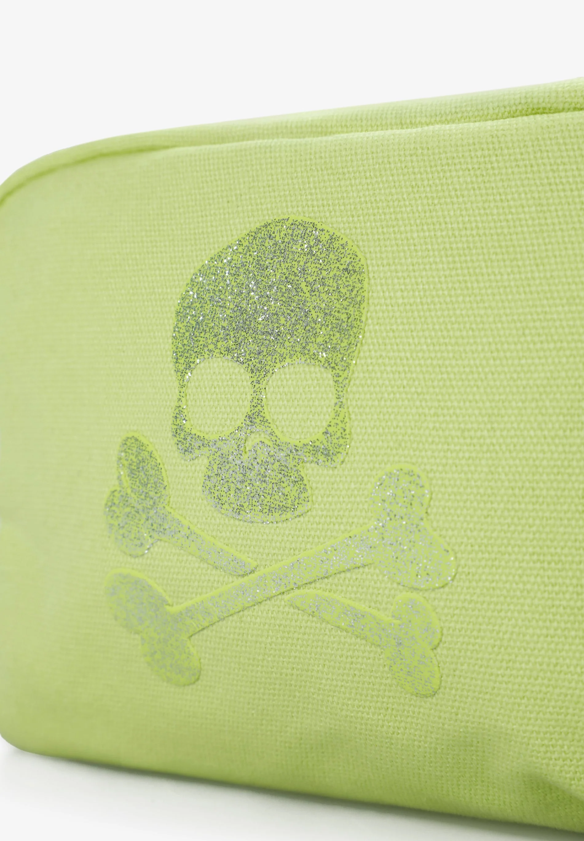 GLITTER SKULL TOILETRY BAG - Image 4