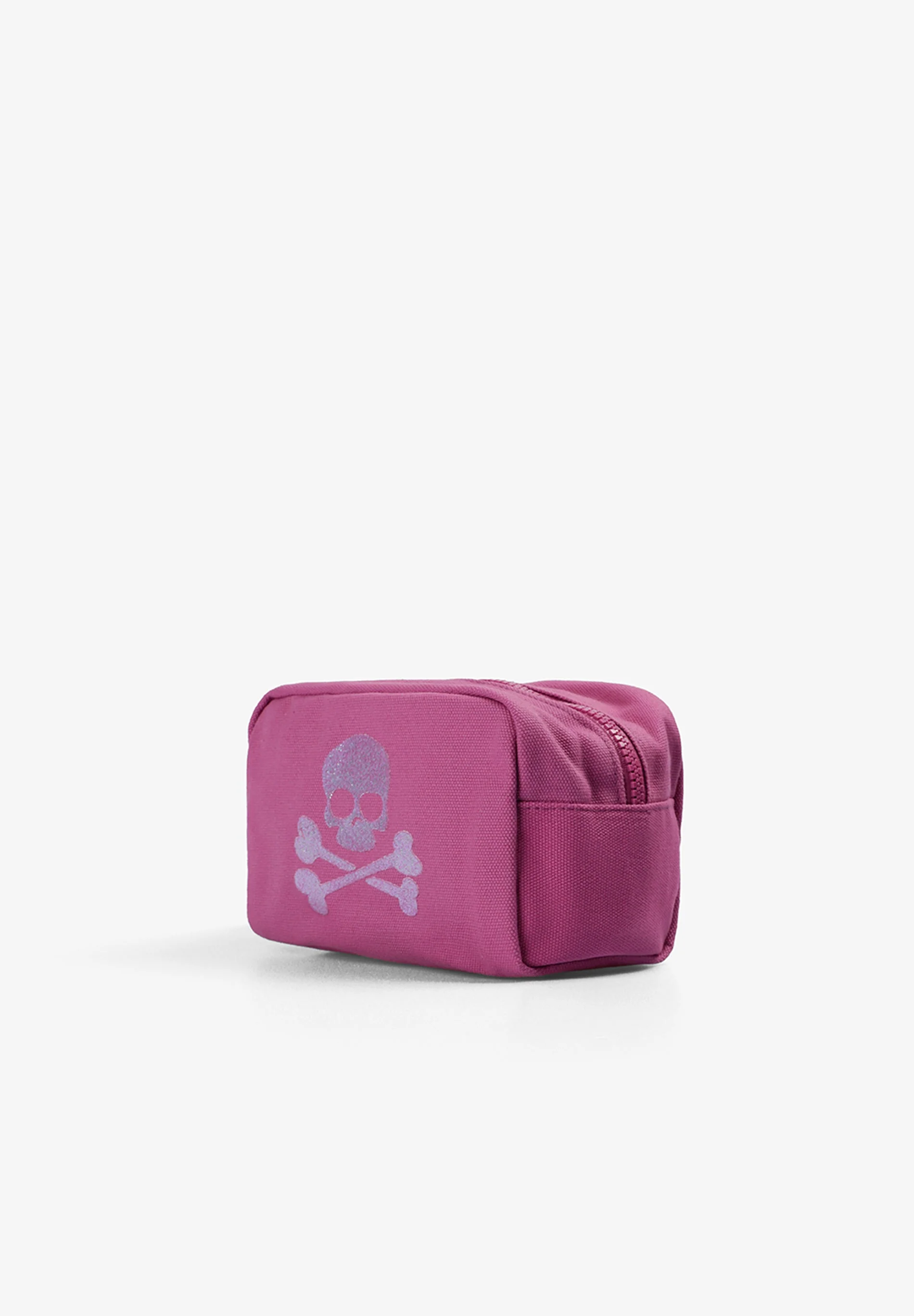 GLITTER SKULL TOILETRY BAG - Image 3