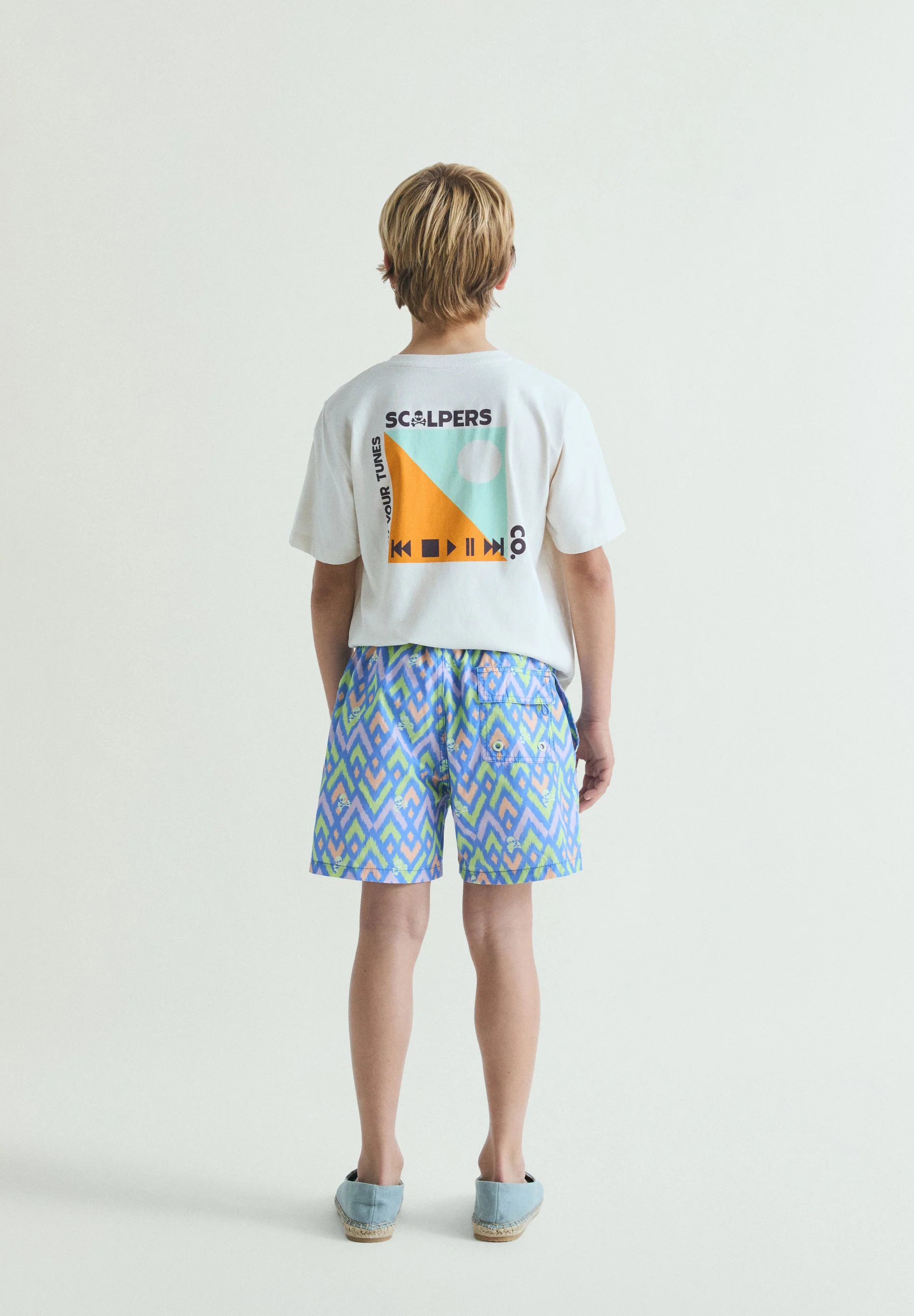 IKAT PRINT SWIMMING TRUNKS - Image 3