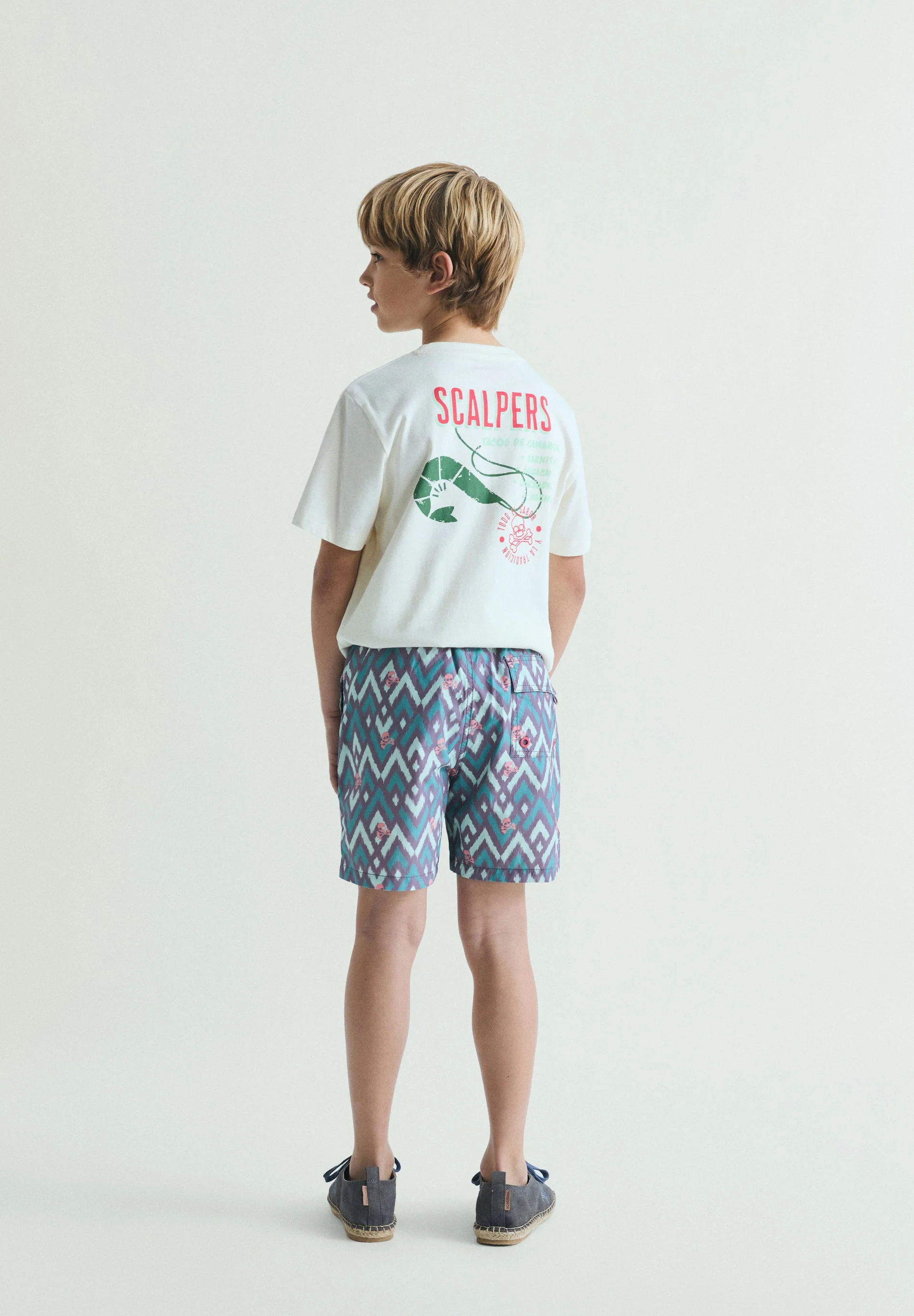 IKAT PRINT SWIMMING TRUNKS - Image 3