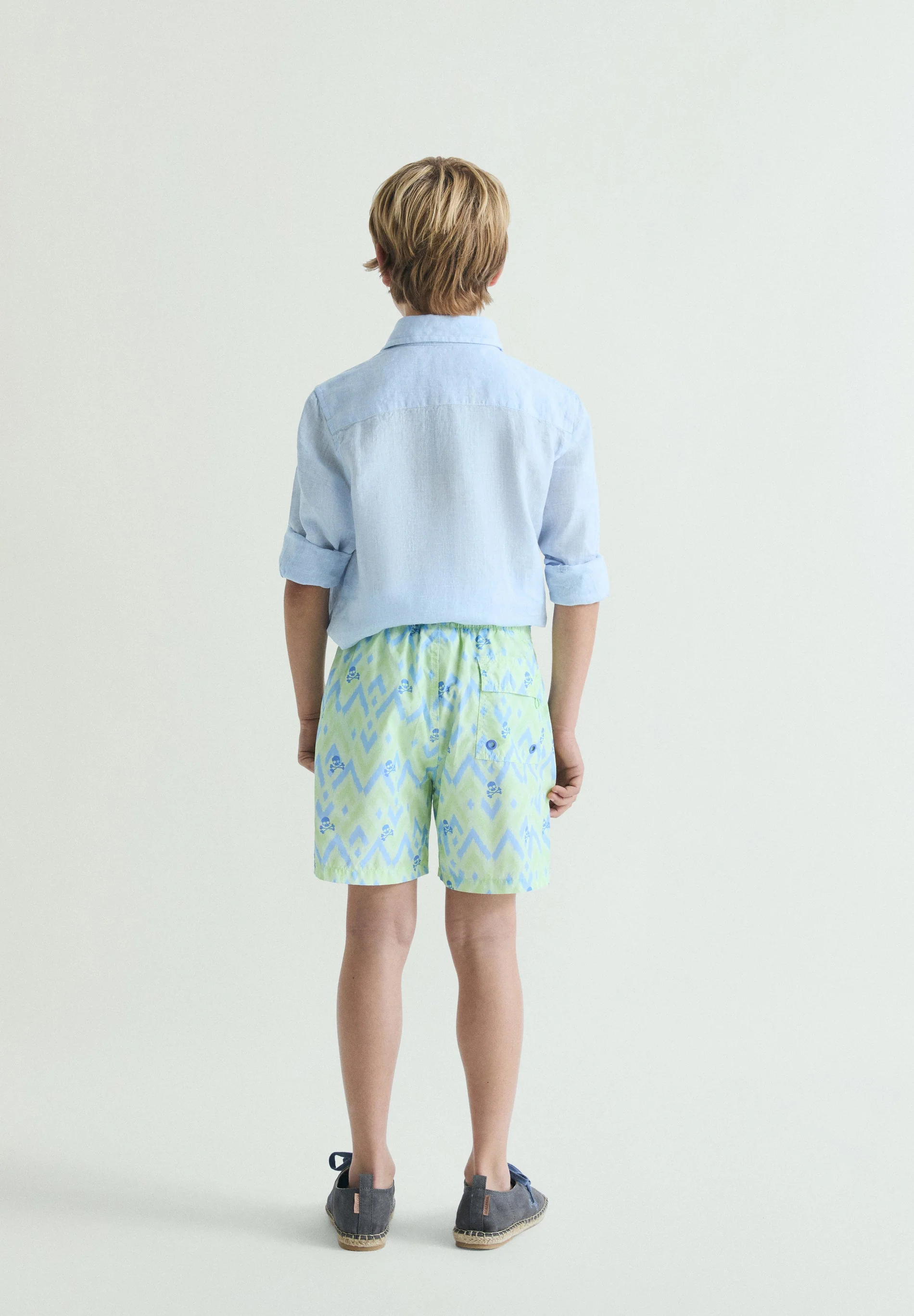 IKAT PRINT SWIMMING TRUNKS - Image 4