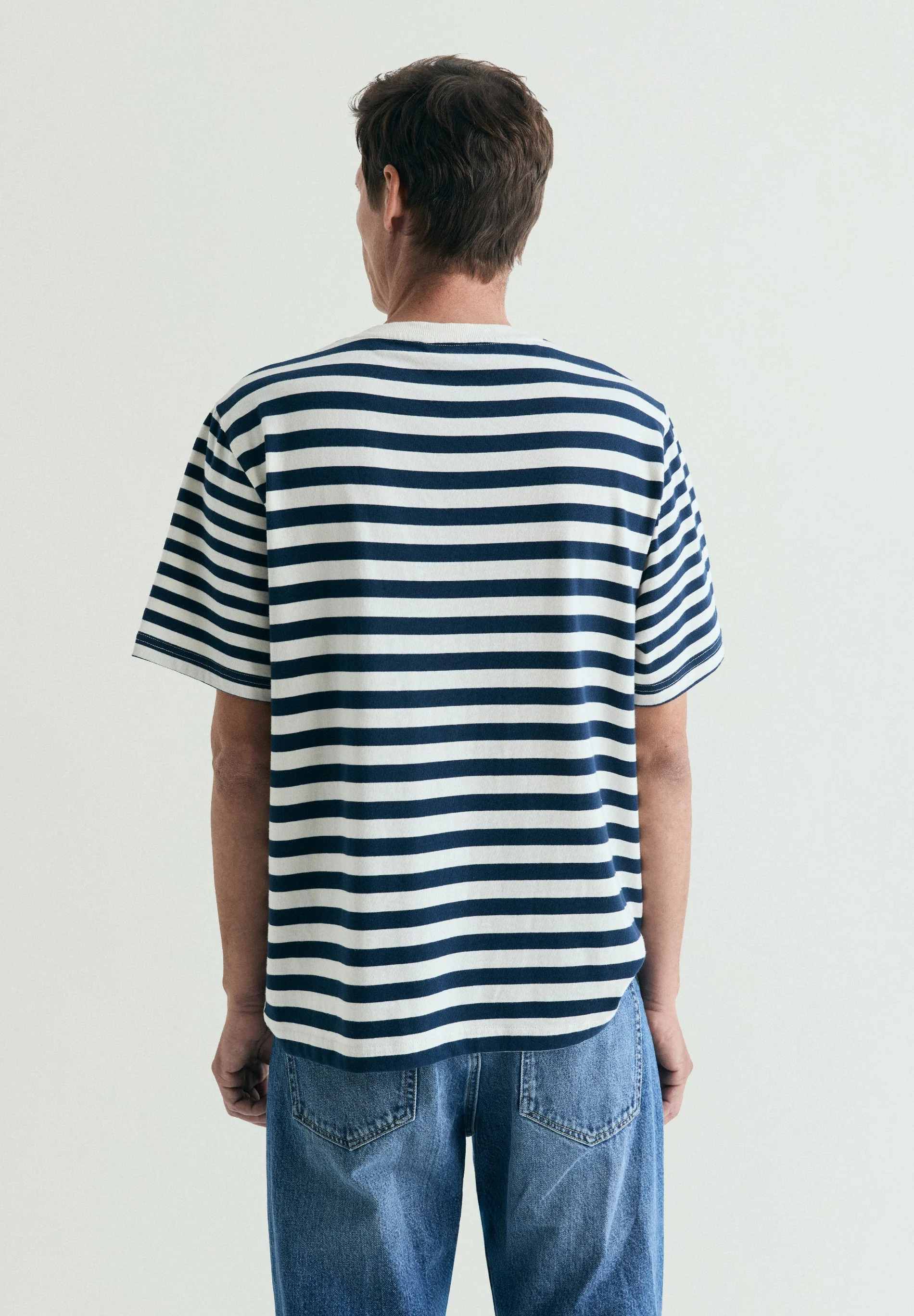CONTRAST STRIPED T-SHIRT - Image 3