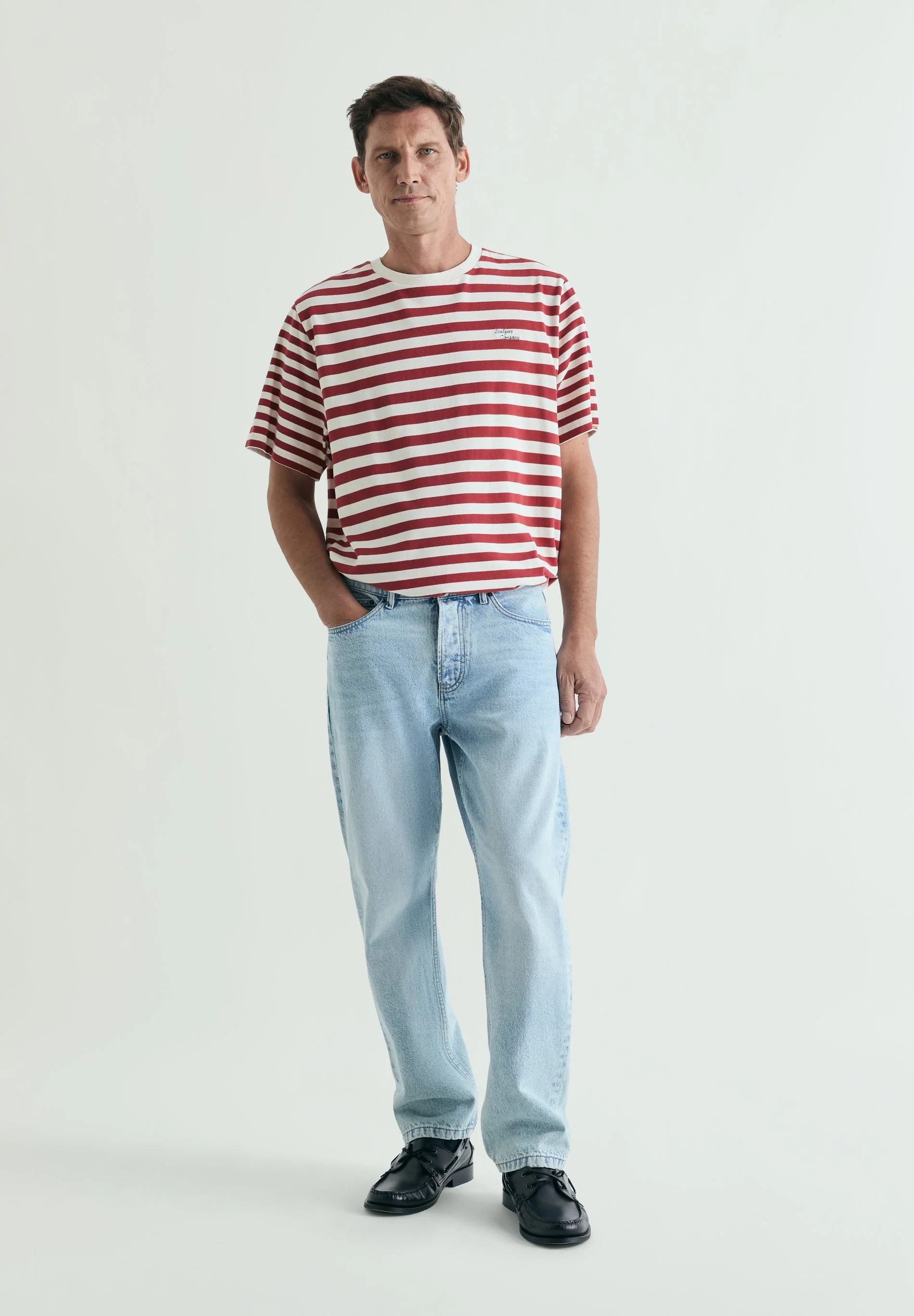 CONTRAST STRIPED T-SHIRT - Image 2