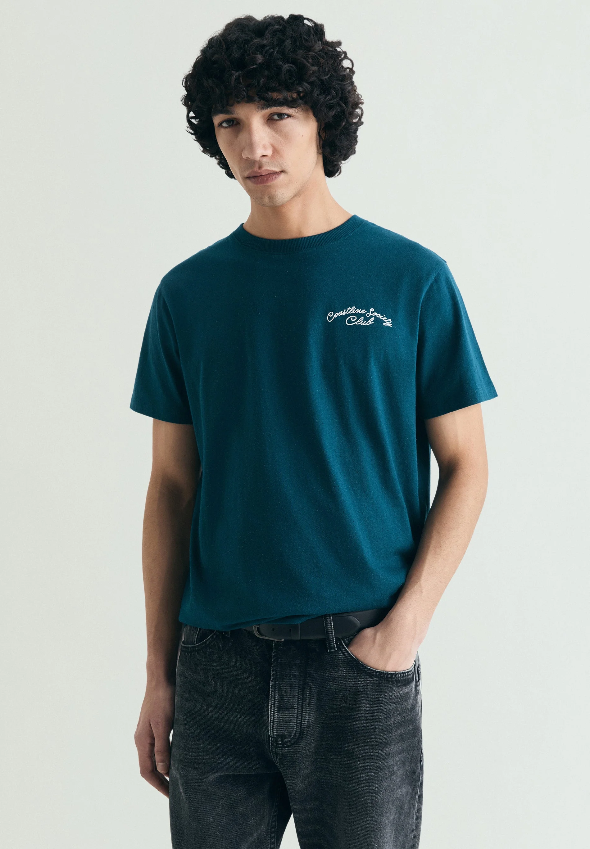 CONTRAST PRINT T-SHIRT - Image 3