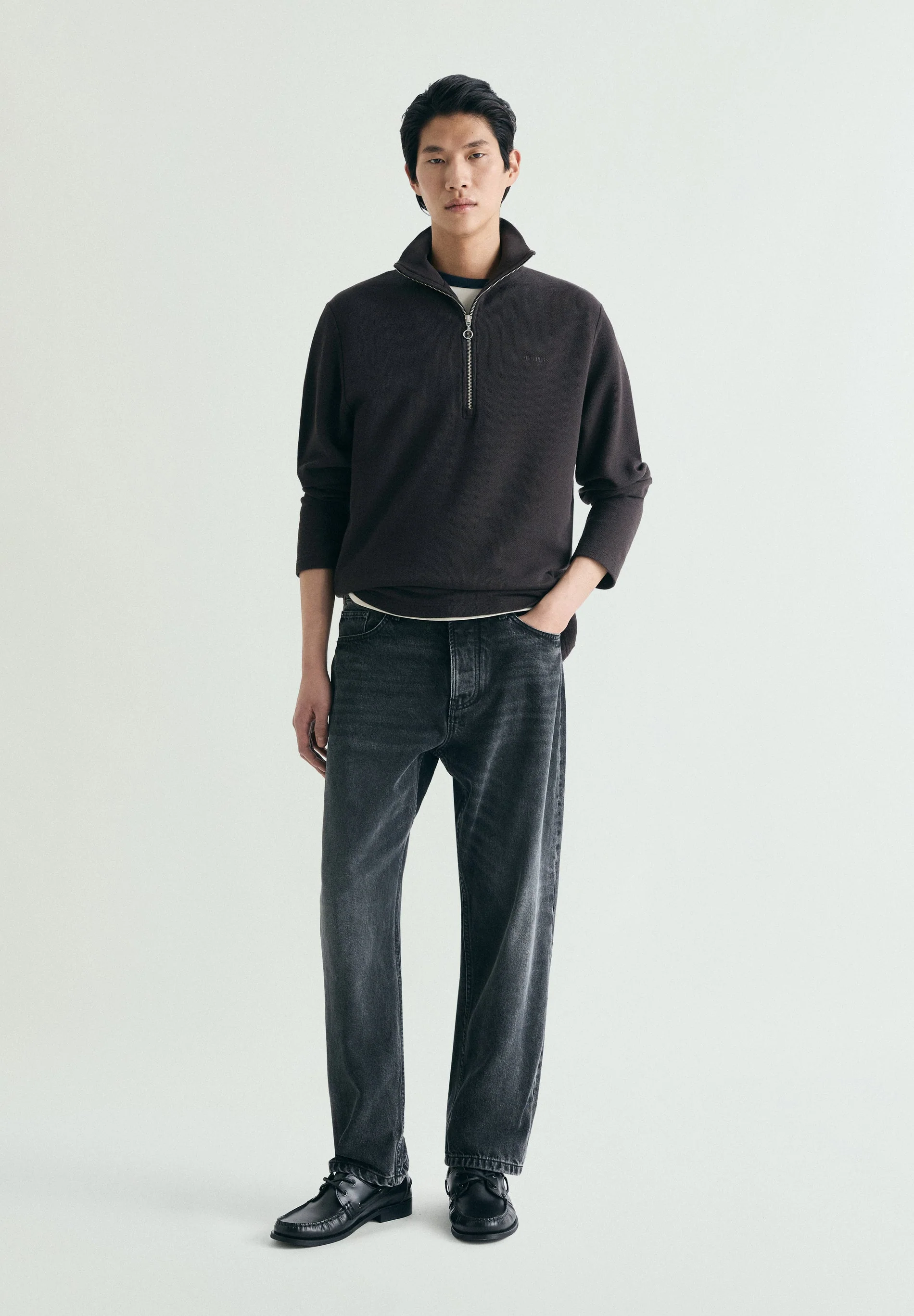 HALF ZIP SWEATSHIRT - Image 3