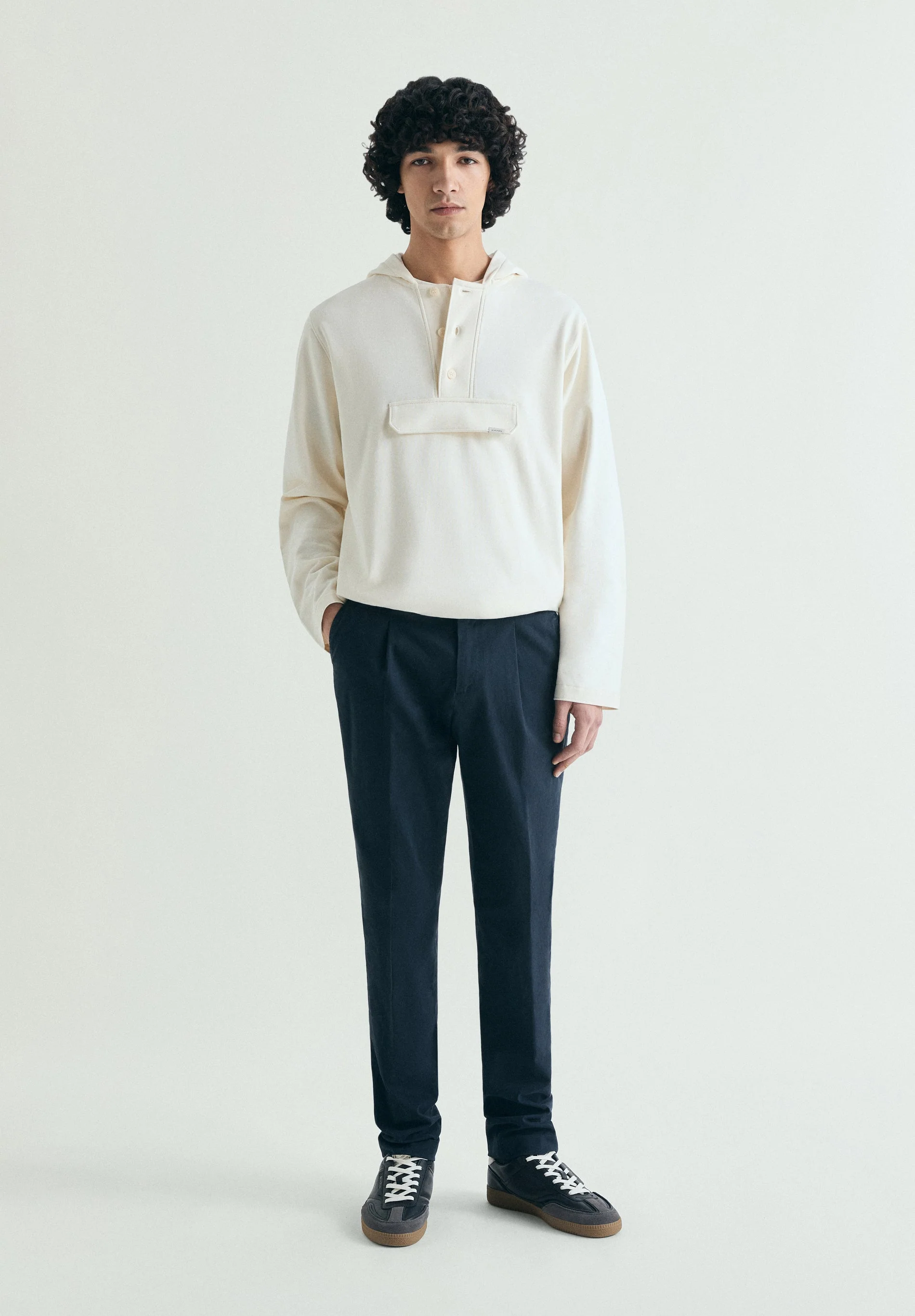 HOODIE WITH FRONT POCKET - Image 2