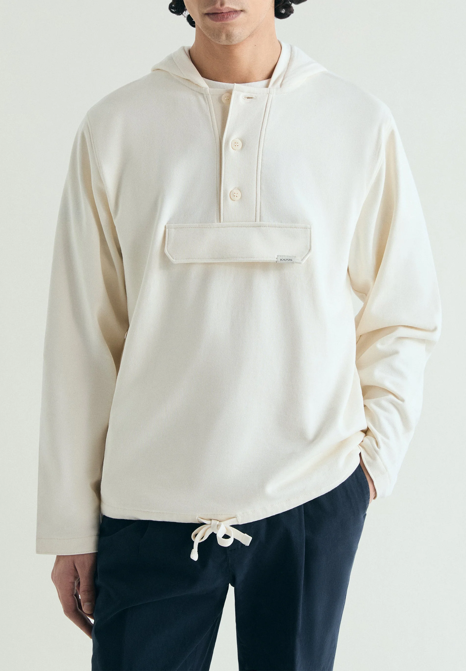 HOODIE WITH FRONT POCKET - Image 3