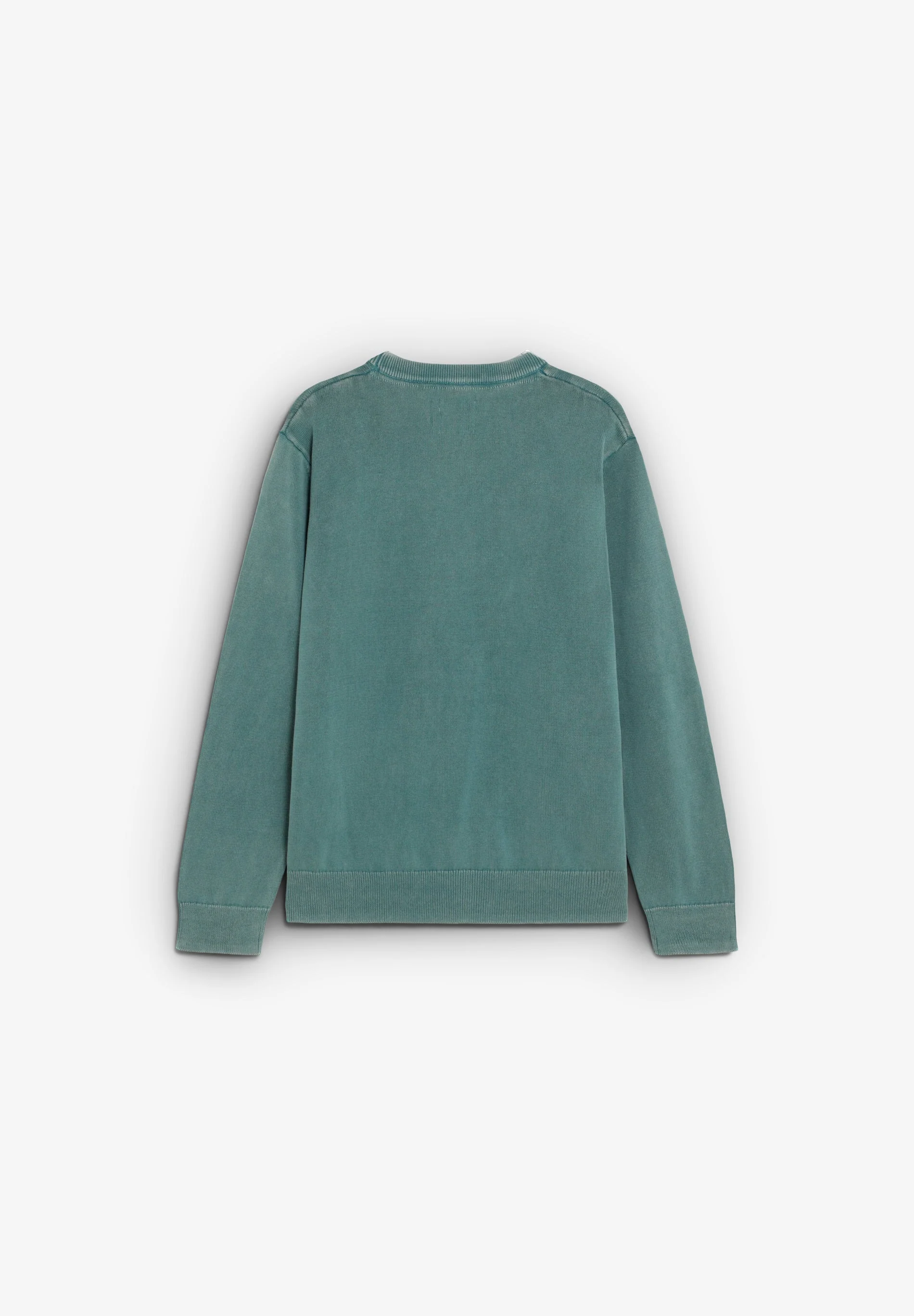 ROUND NECK COTTON SWEATER - Image 2