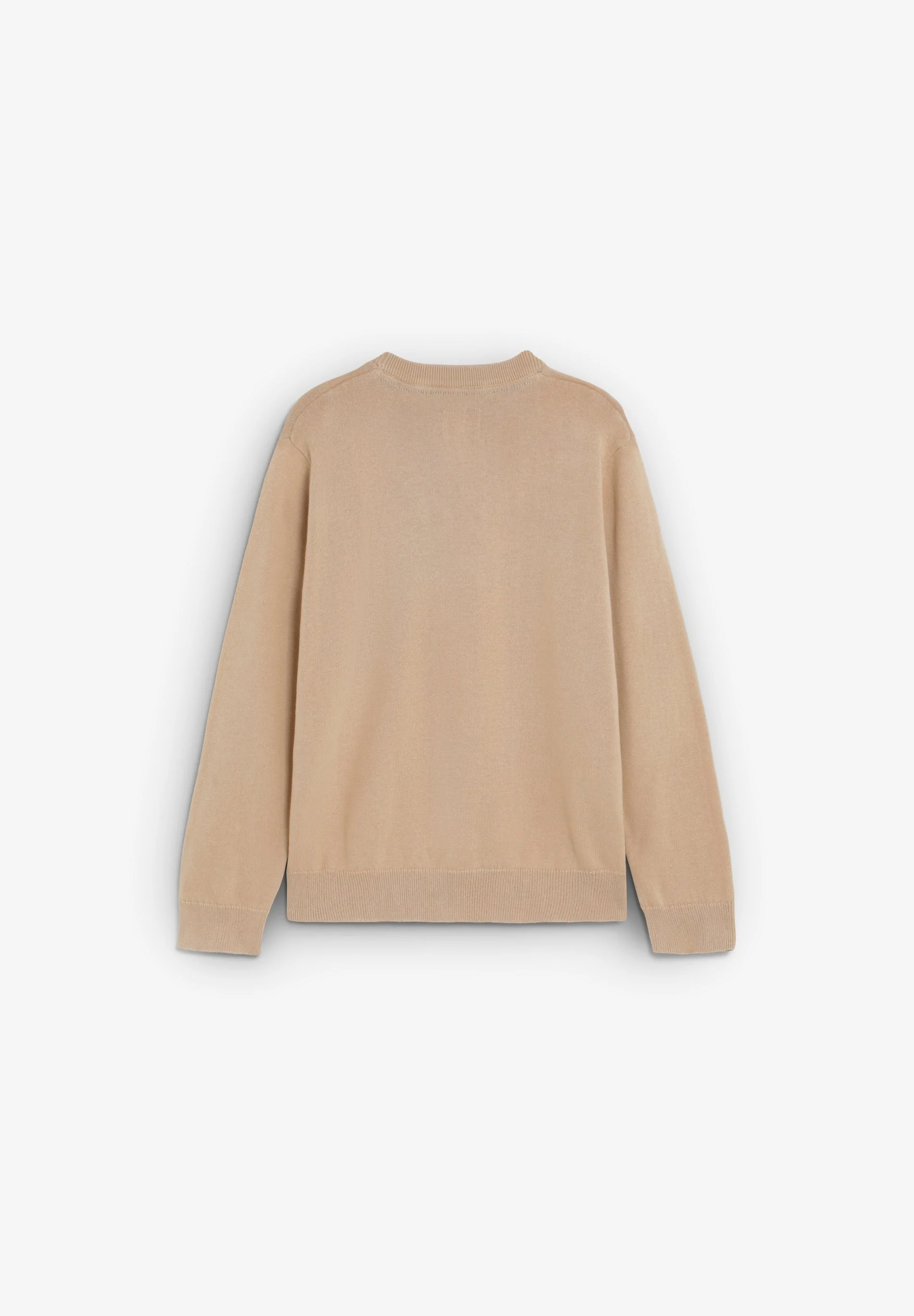ROUND NECK COTTON SWEATER - Image 2