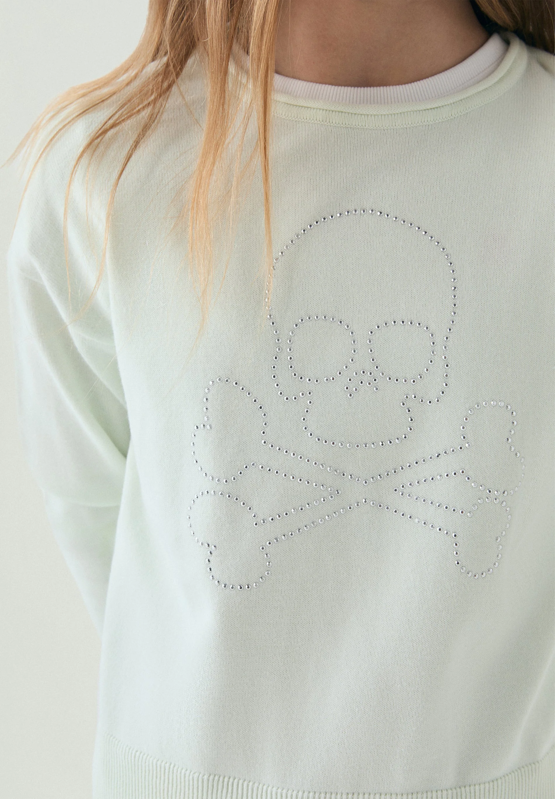 SWEATER WITH STUDDED SKULL - Image 3