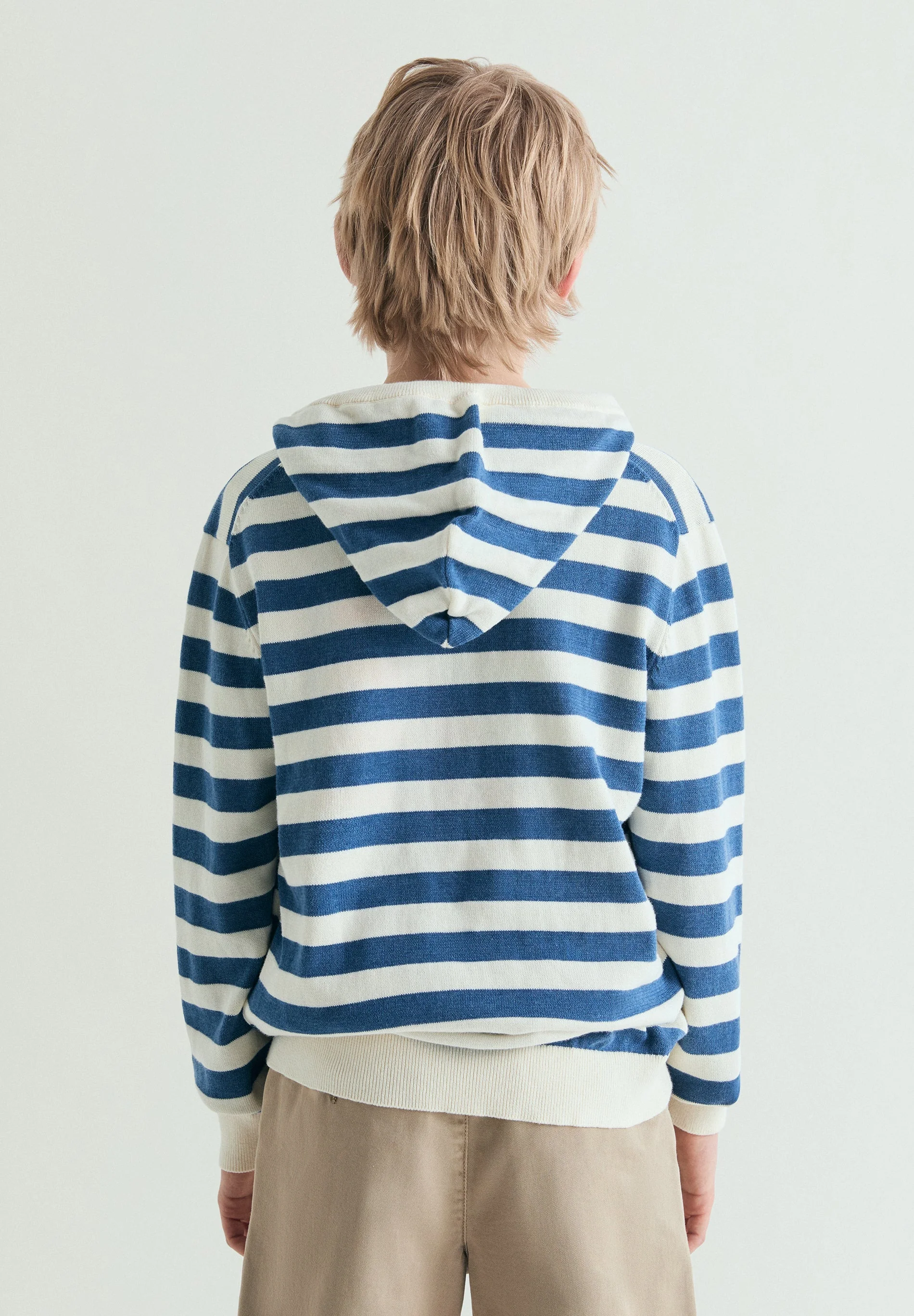 STRIPED HOODIE - Image 3
