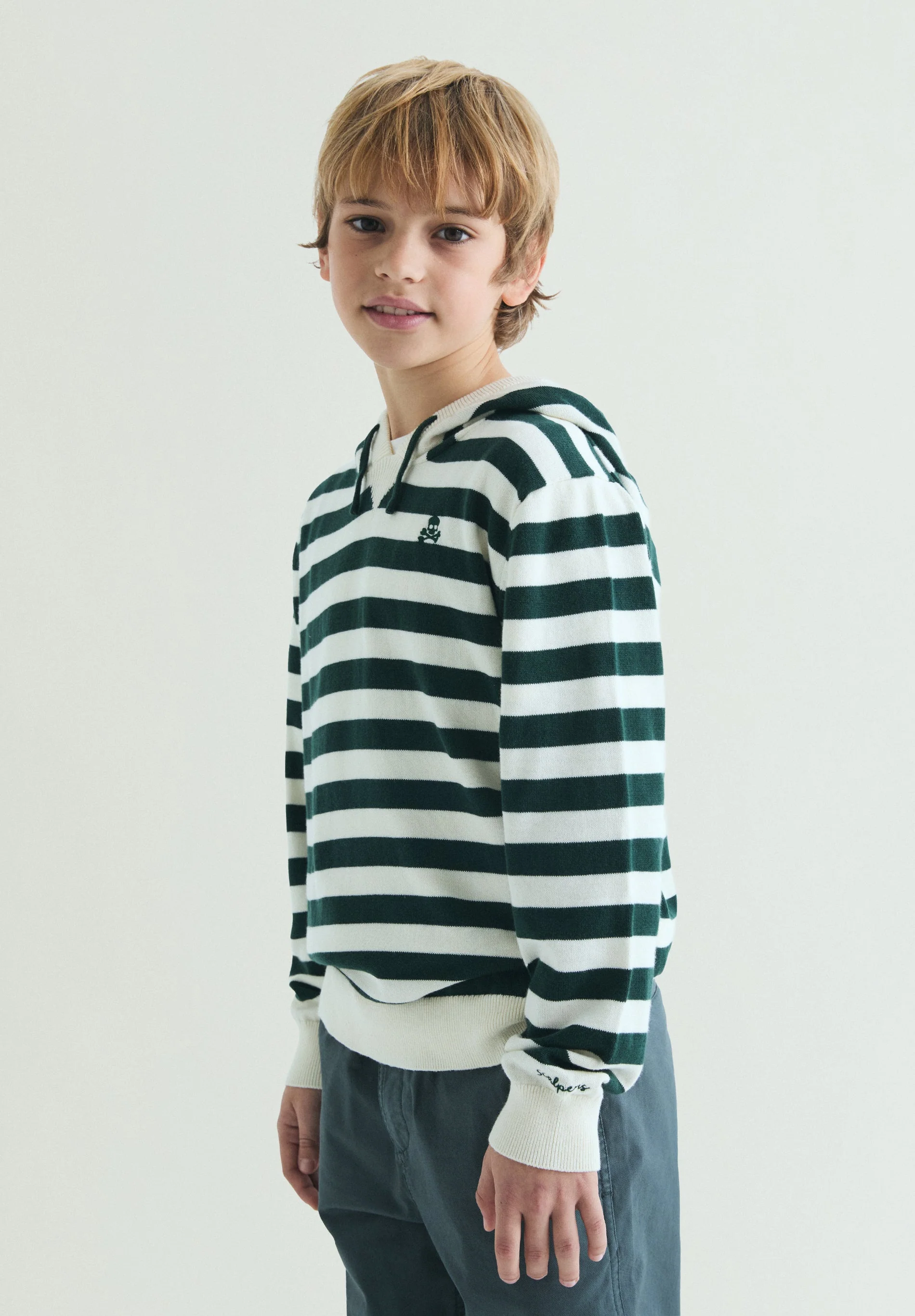 STRIPED HOODIE - Image 2