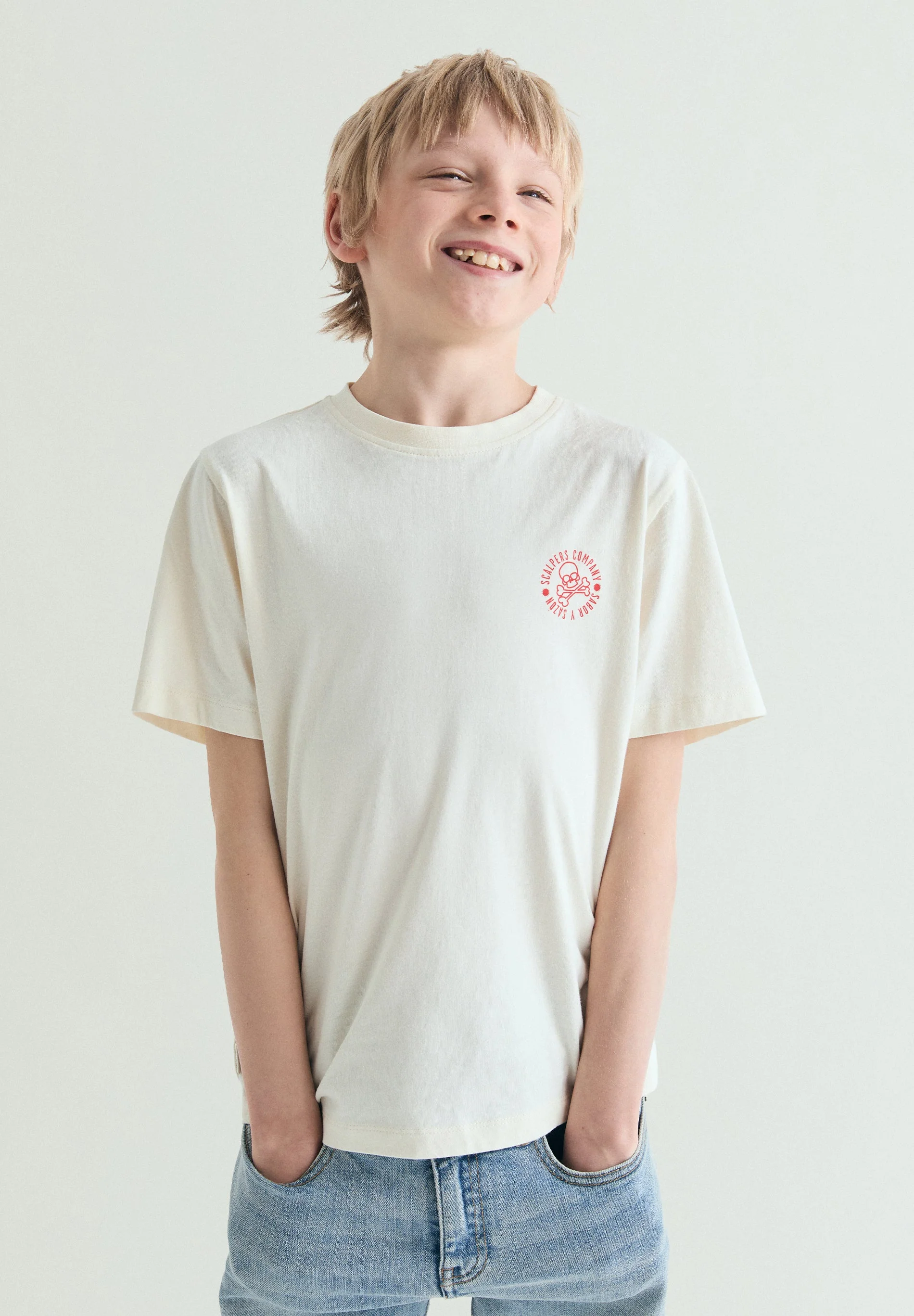 CONTRAST PRINT T-SHIRT - Image 2