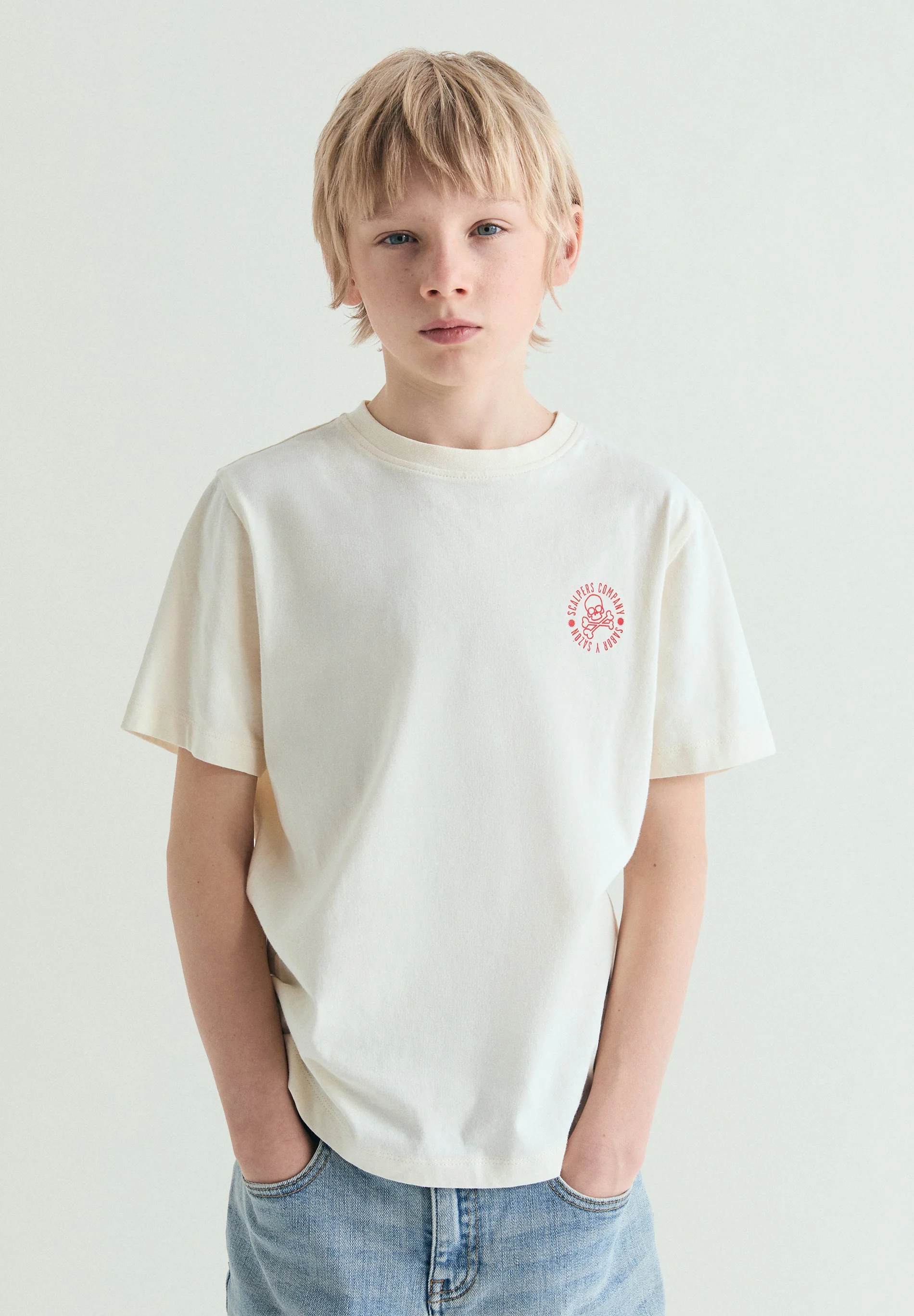 CONTRAST PRINT T-SHIRT - Image 4