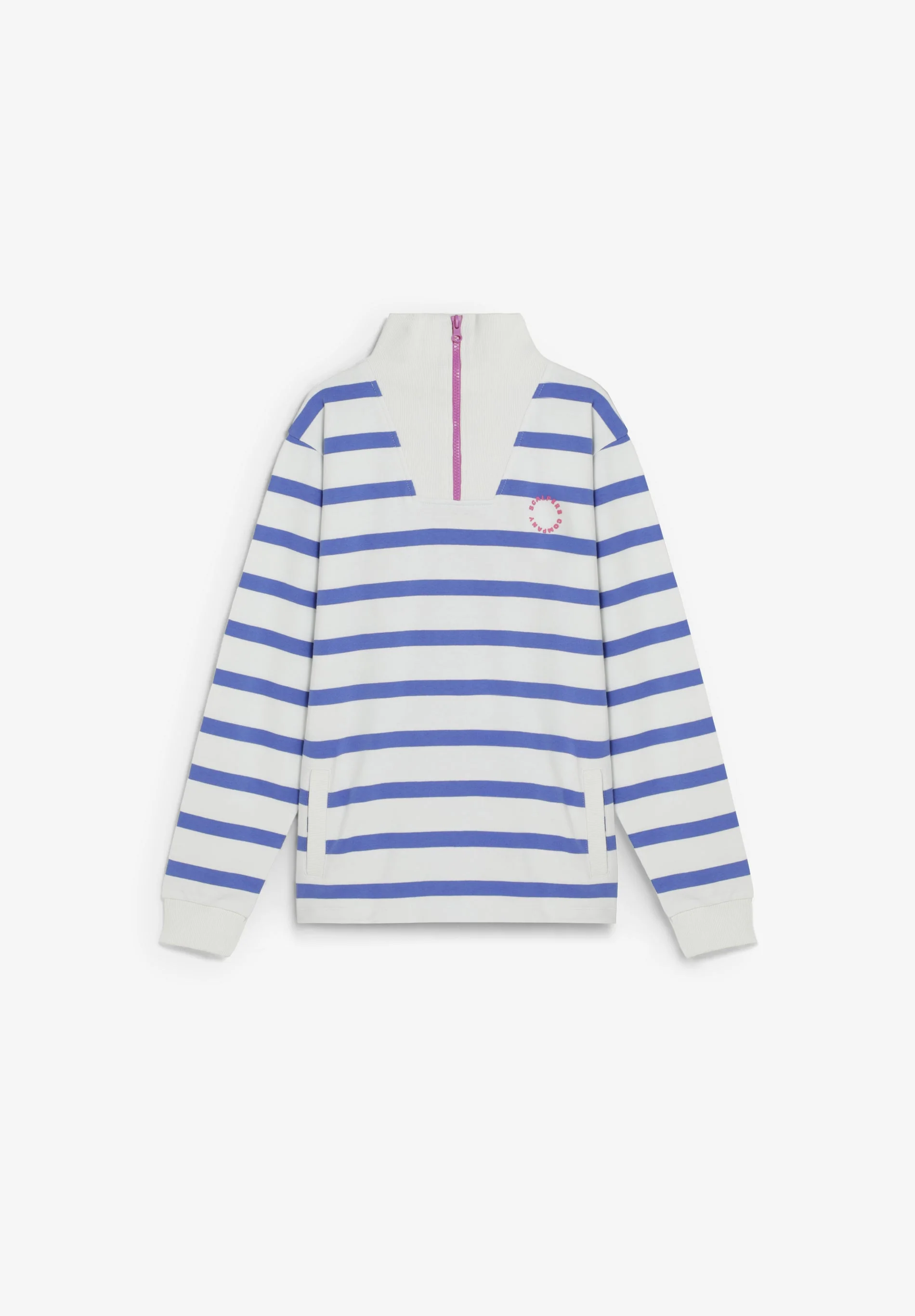 HIGH NECK STRIPED SWEATSHIRT - Image 4