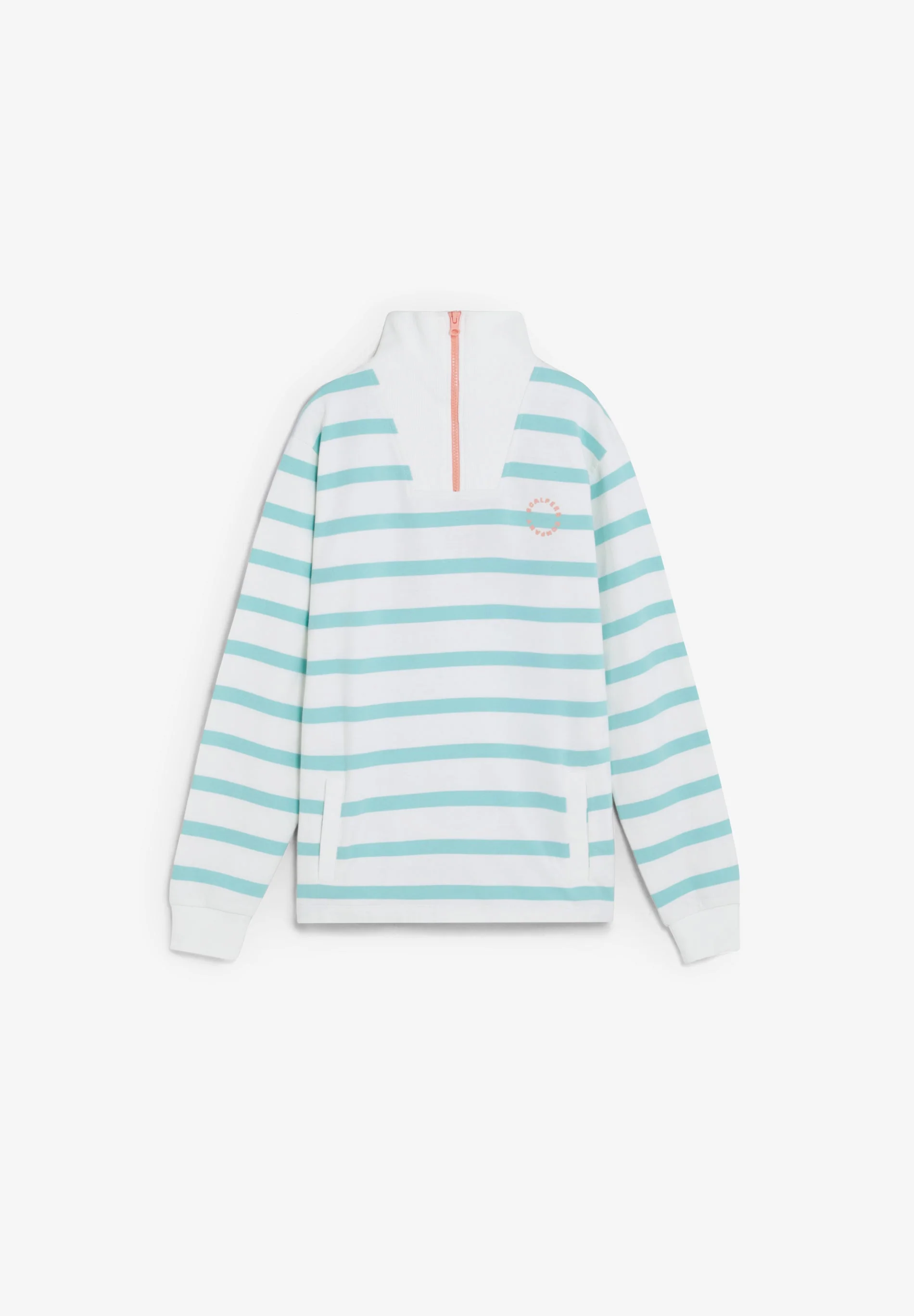 HIGH NECK STRIPED SWEATSHIRT - Image 5