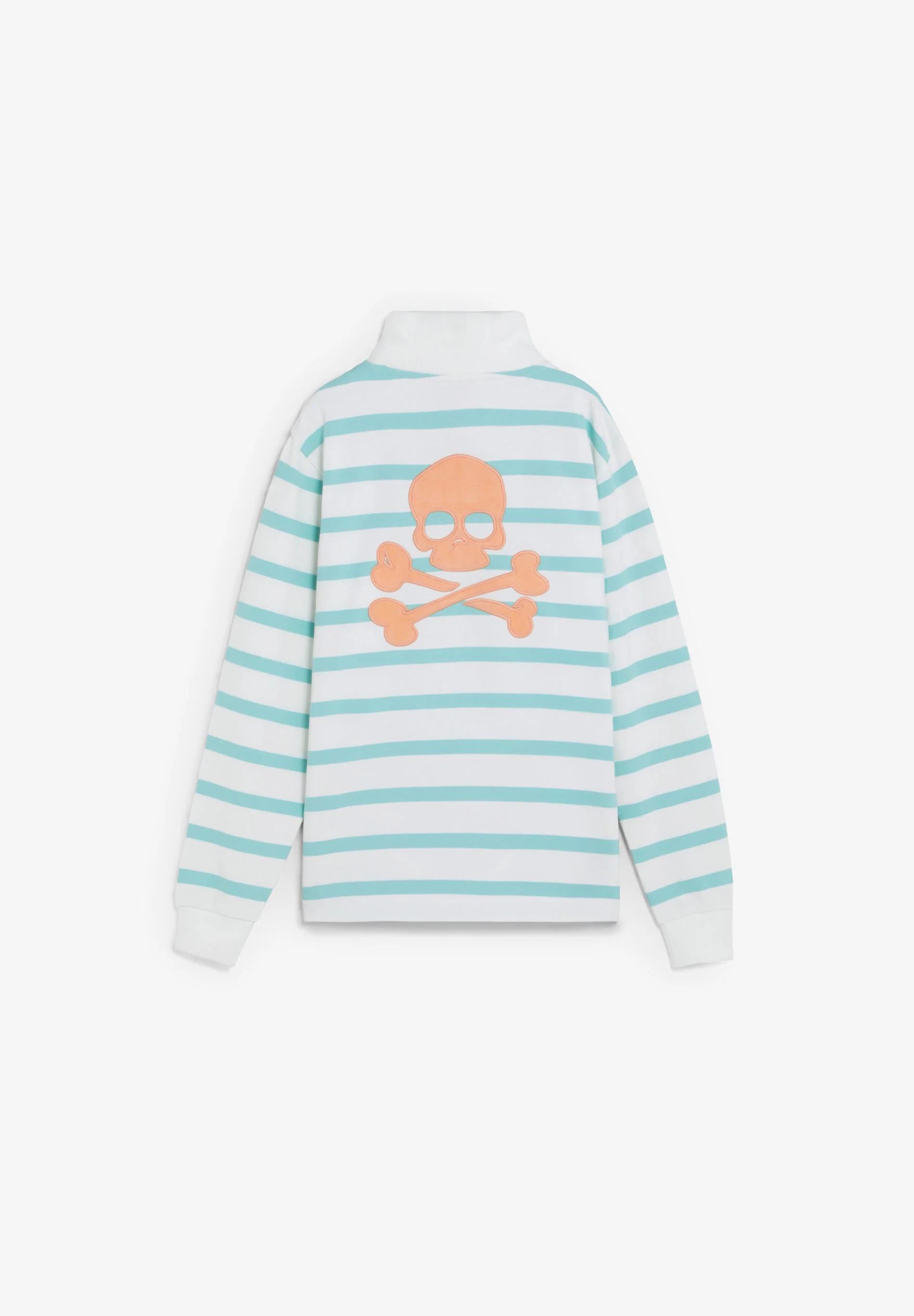 HIGH NECK STRIPED SWEATSHIRT - Image 6