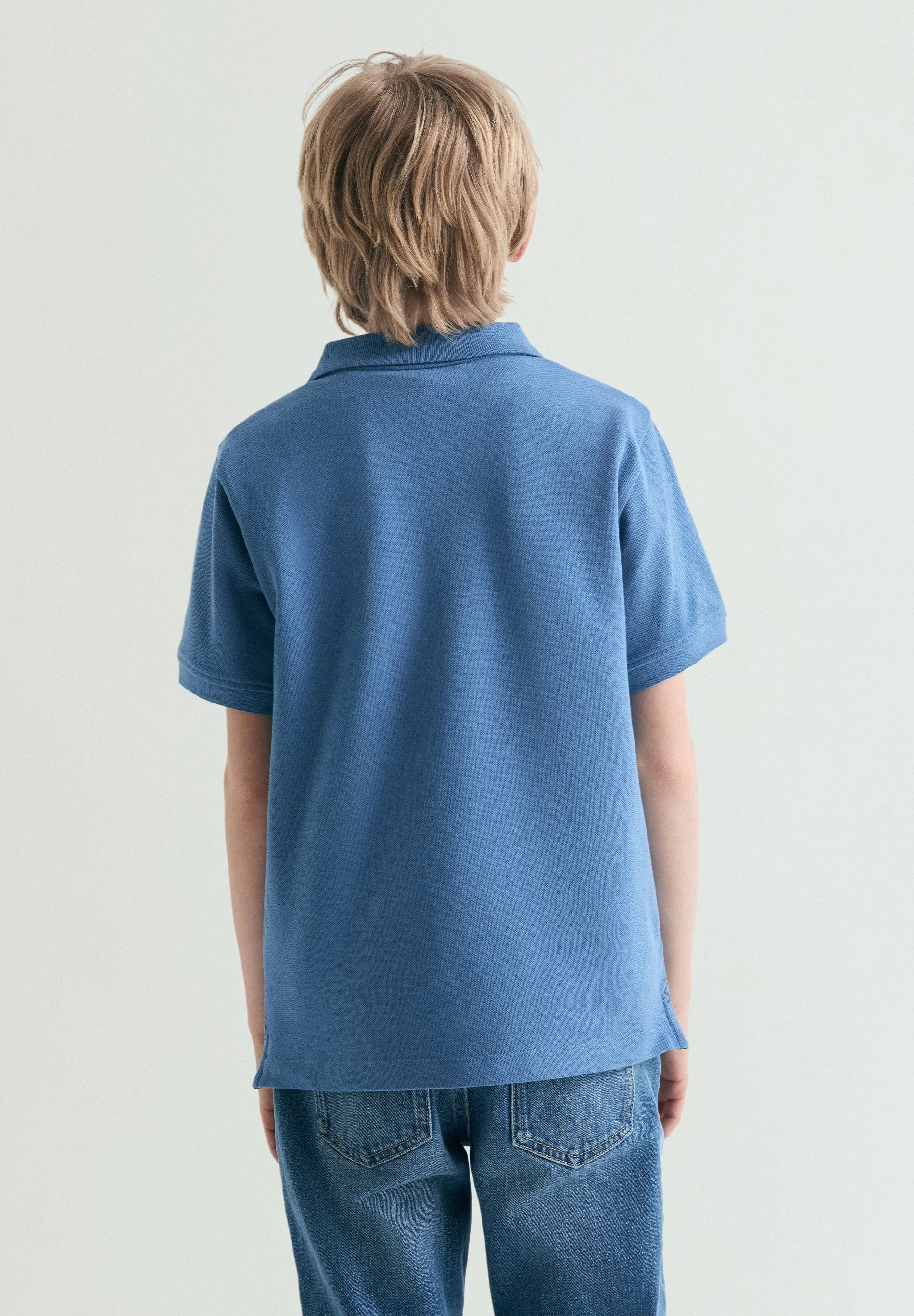 BASIC POLO SHIRT WITH SKULL - Image 2