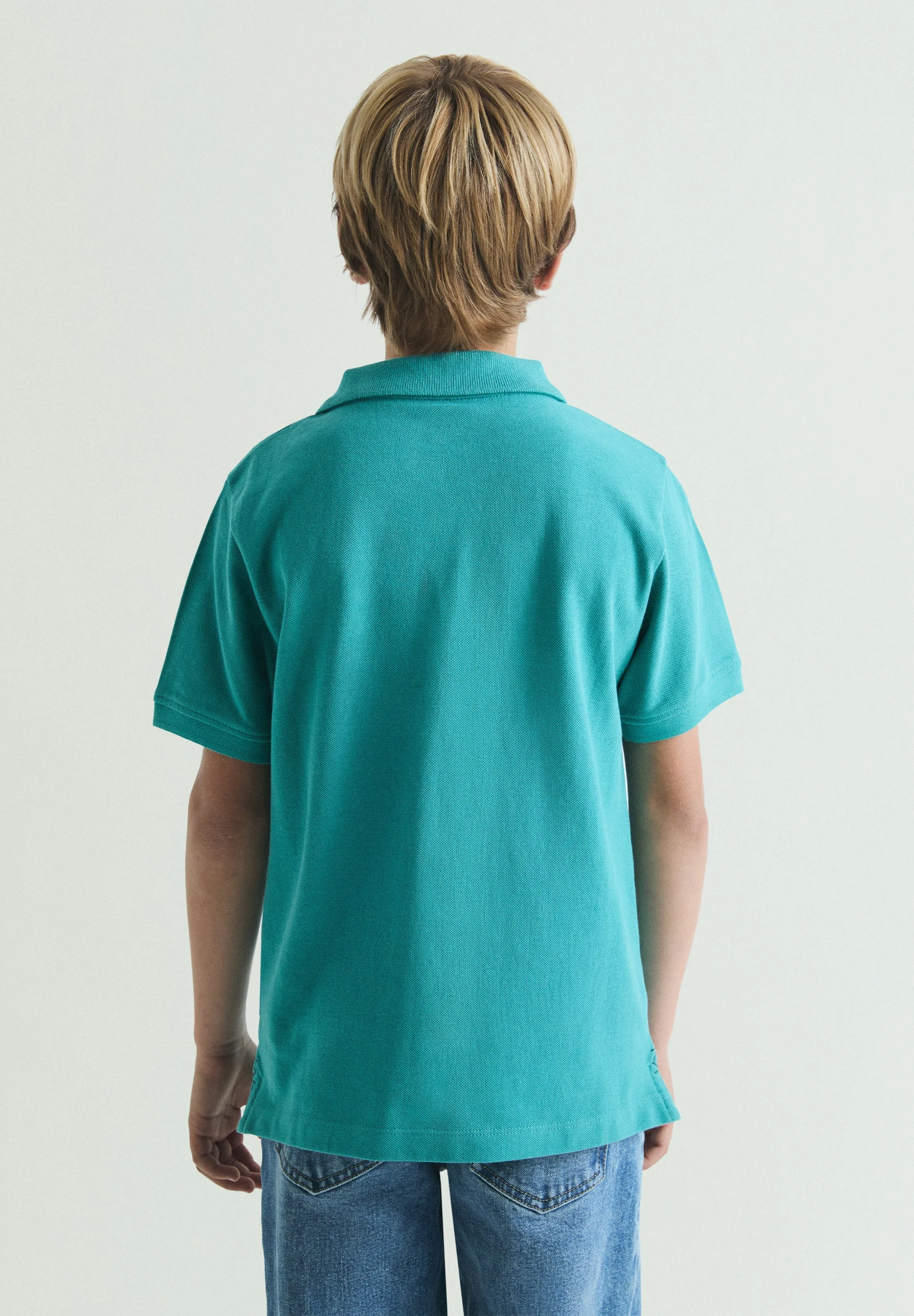 BASIC POLO SHIRT WITH SKULL - Image 4