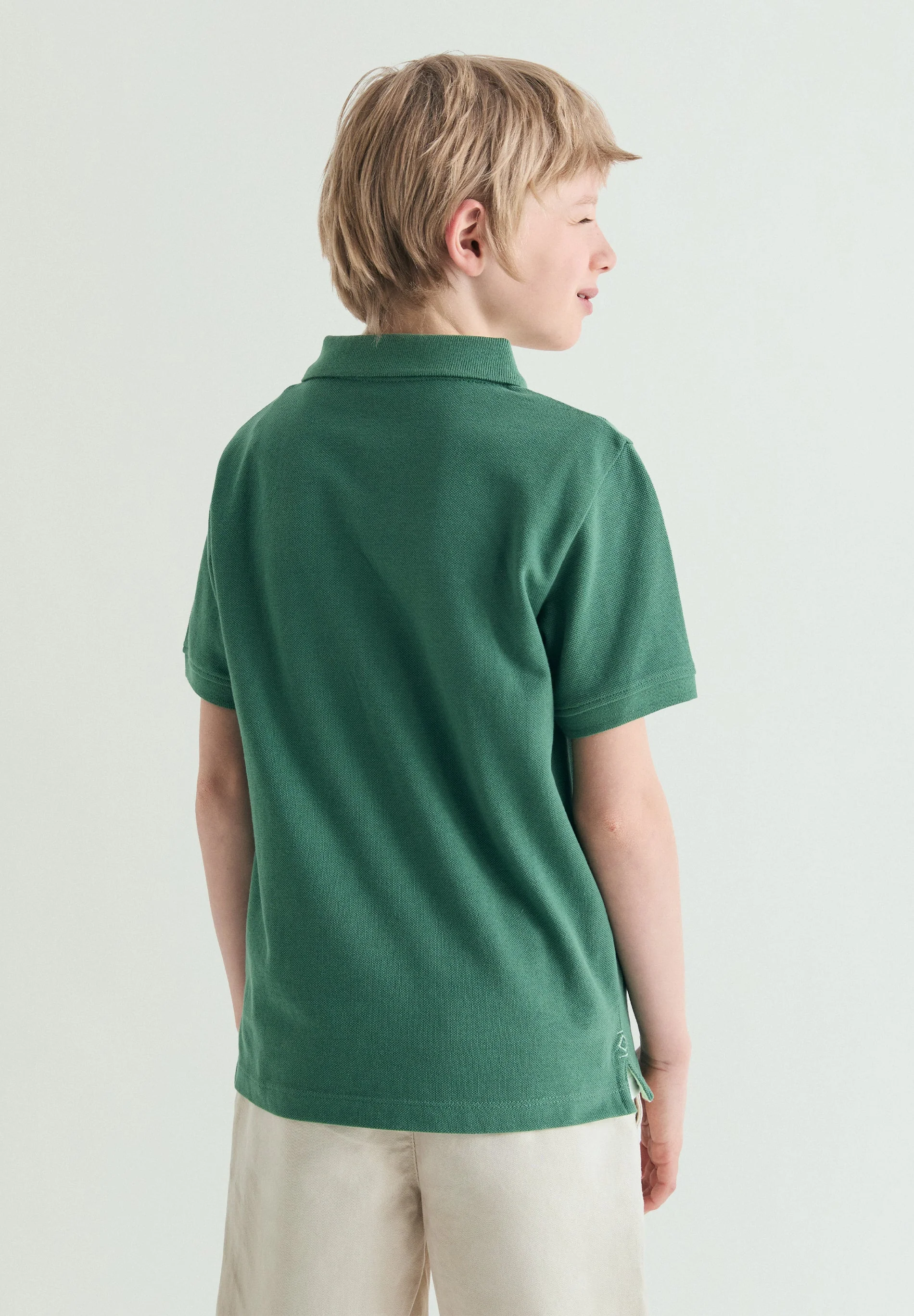 BASIC POLO SHIRT WITH SKULL - Image 3