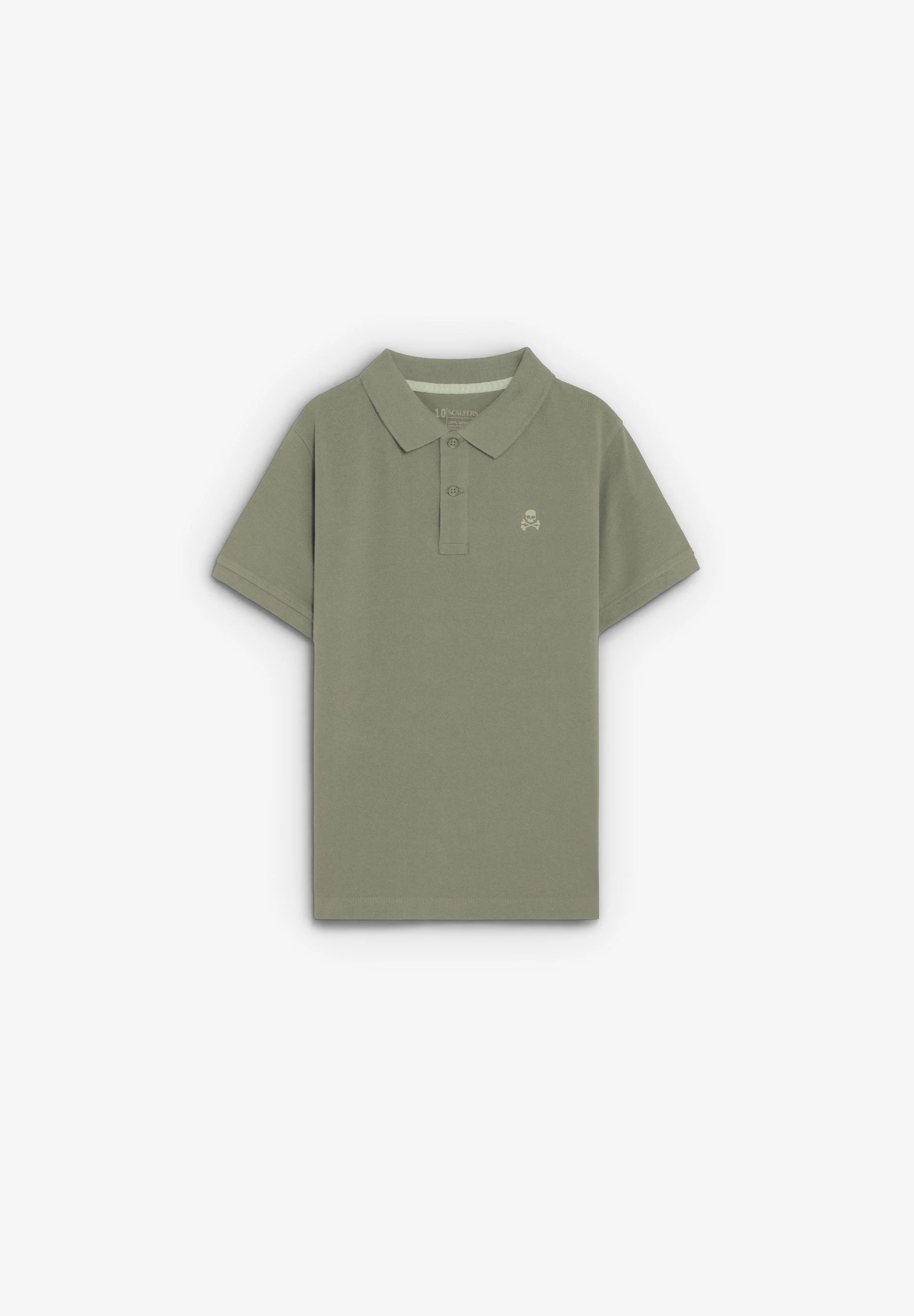 BASIC POLO SHIRT WITH SKULL - Image 5