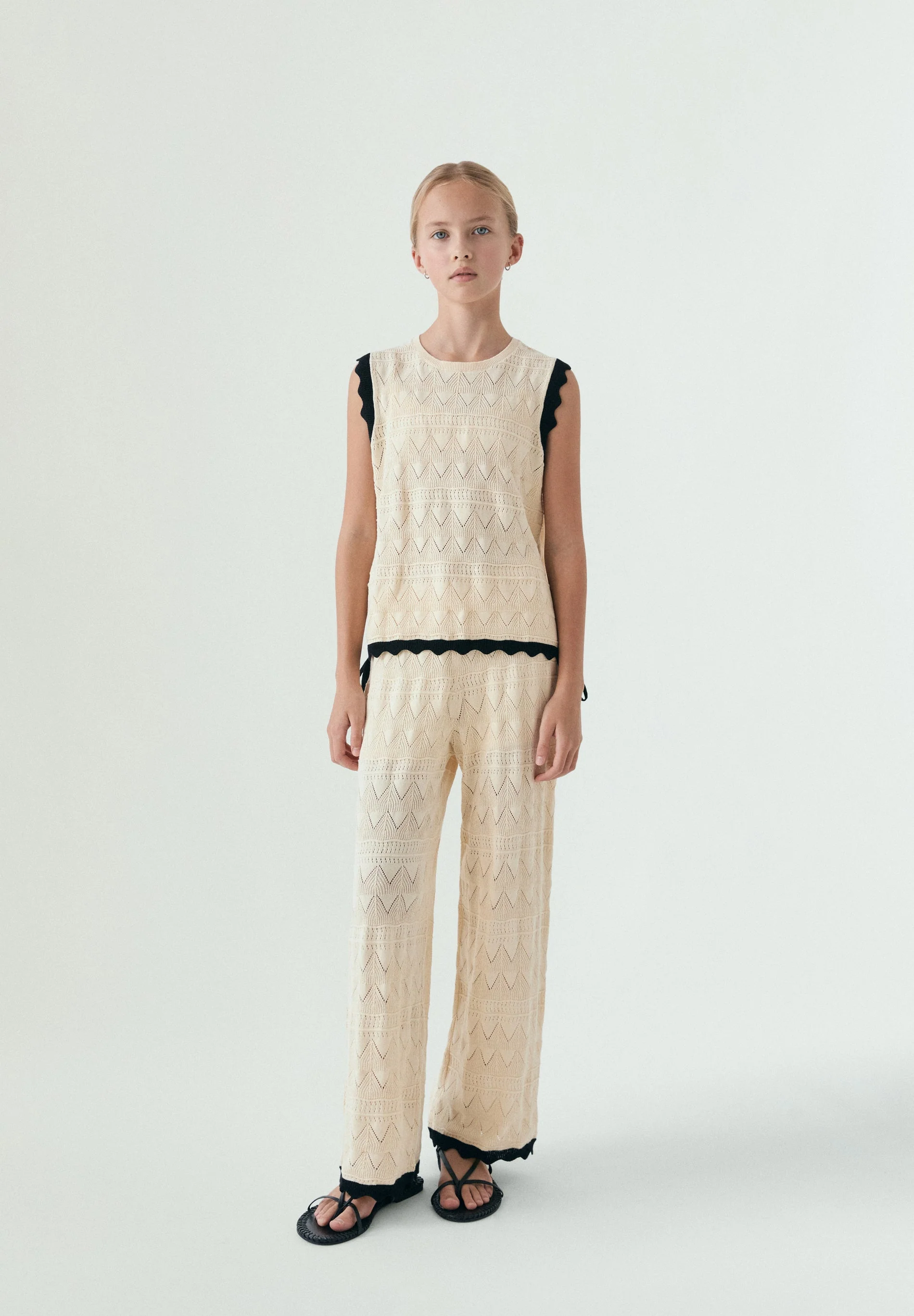 OPENWORK KNIT TOP - Image 3