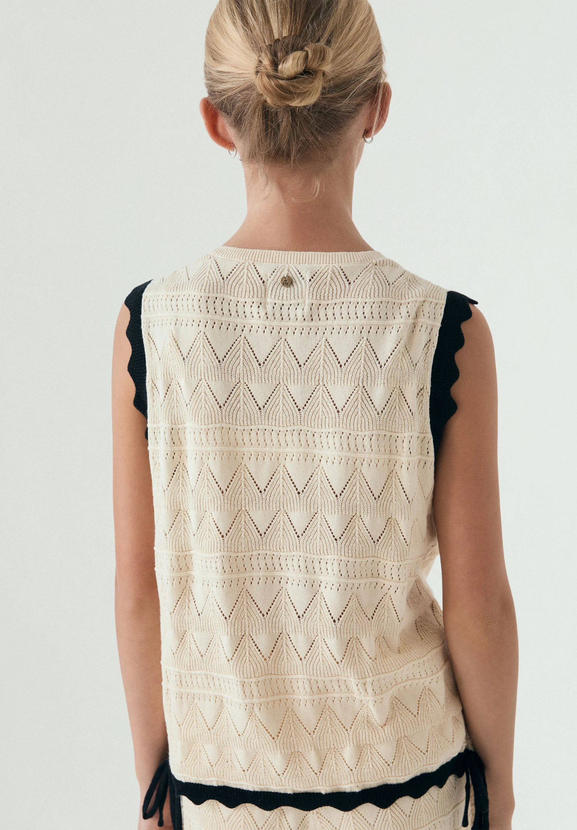 OPENWORK KNIT TOP - Image 5